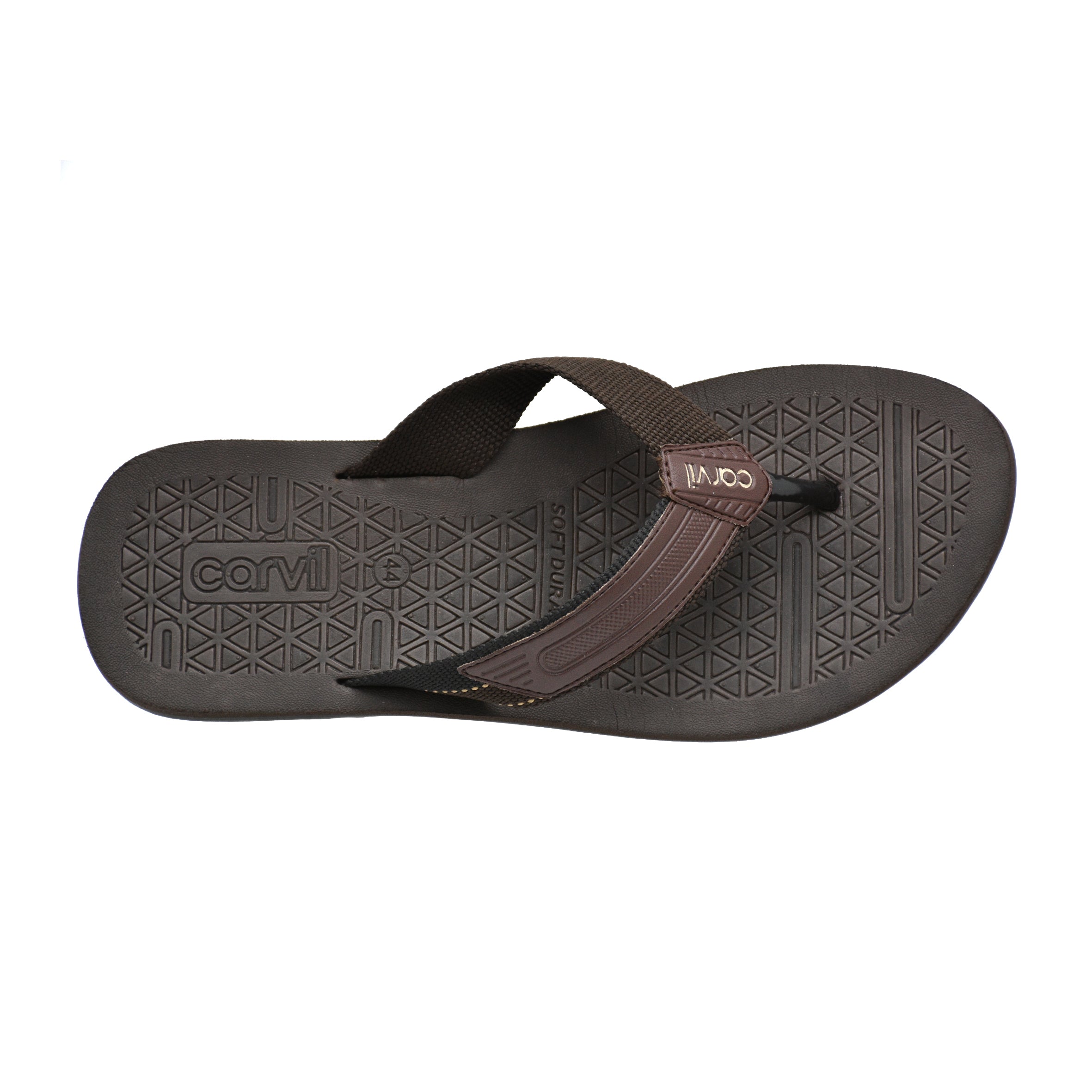 Carvil Sandal Pria ELZIO-M BROWN/BEIGE