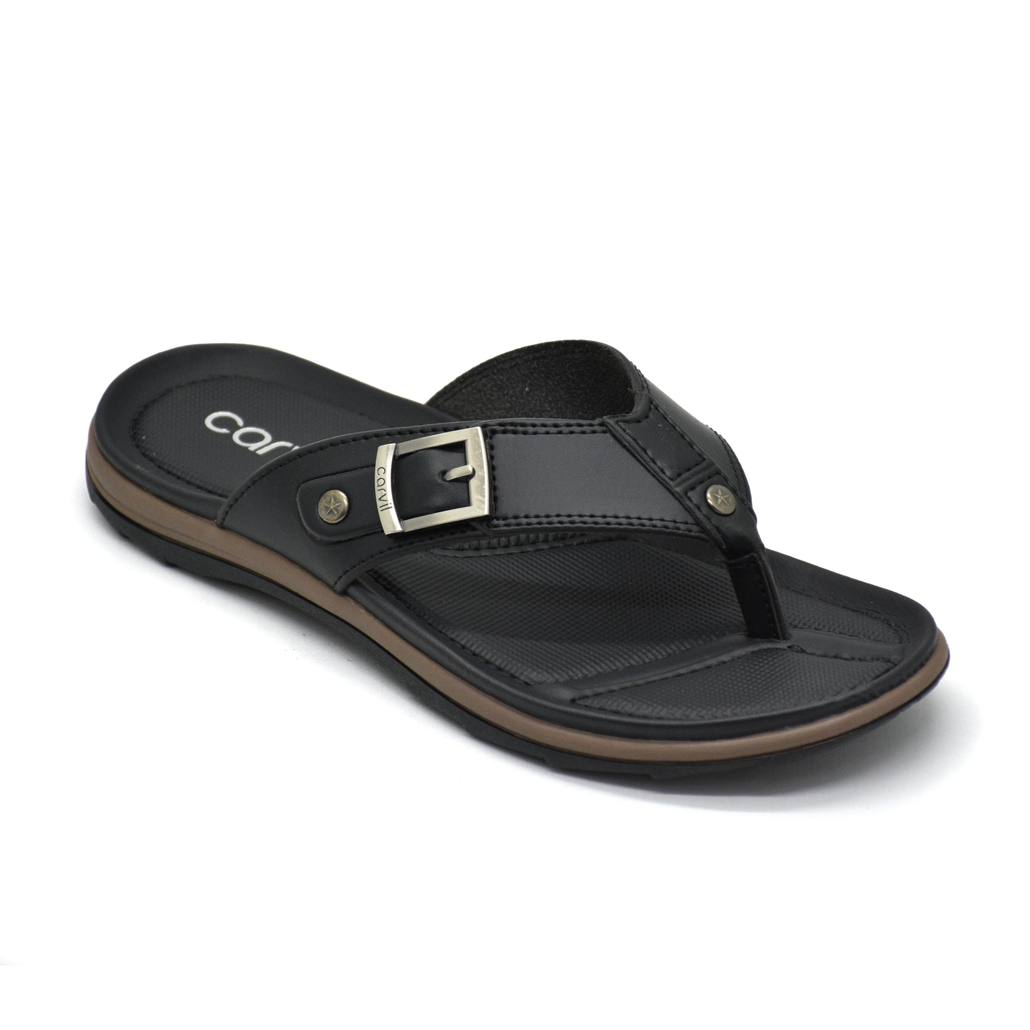 Carvil Sandal Pria ENVIO-01 M BLACK