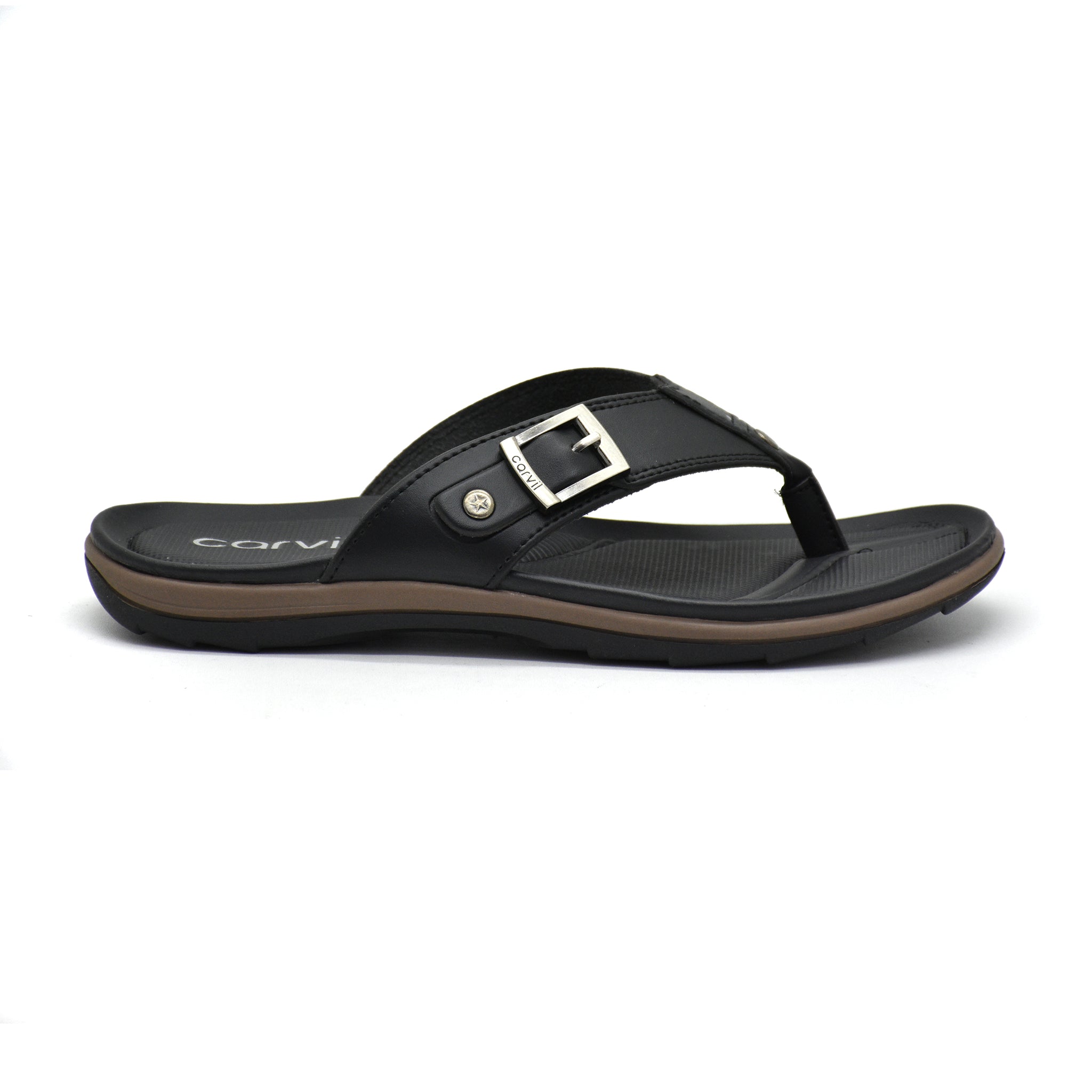 Carvil Sandal Pria ENVIO-01 M BLACK