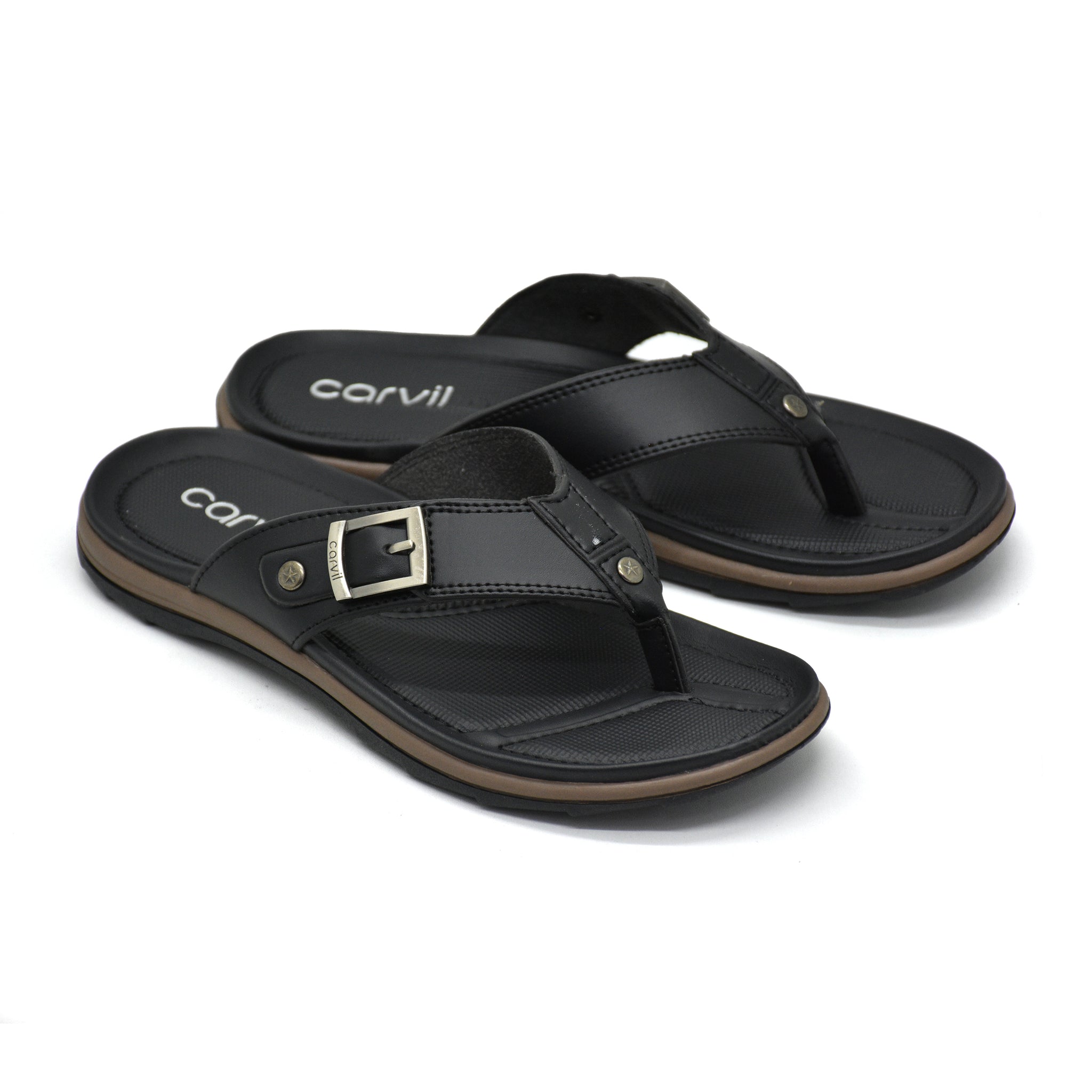 Carvil Sandal Pria ENVIO-01 M BLACK