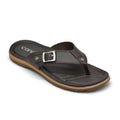 Carvil Sandal Pria ENVIO-01 M DARK BROWN