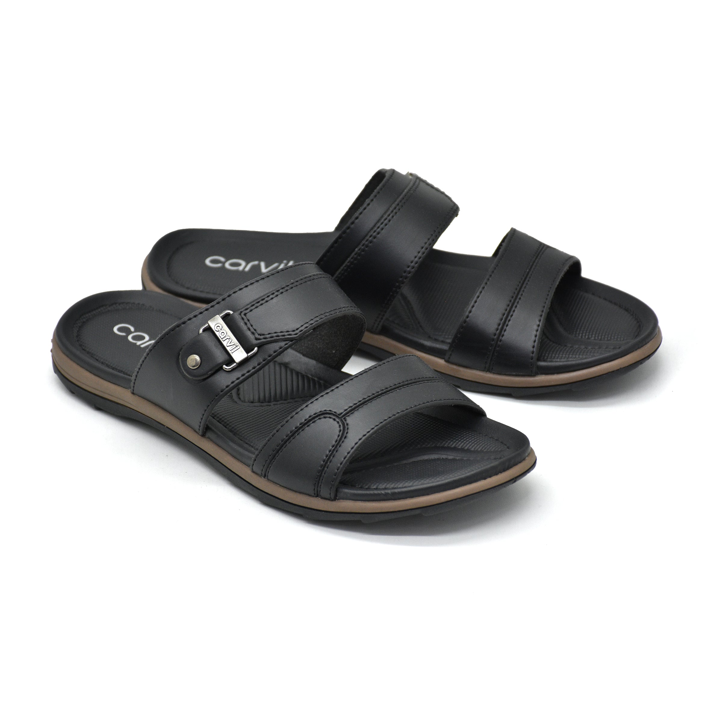 Carvil Sandal Pria ENVIO-02 M BLACK