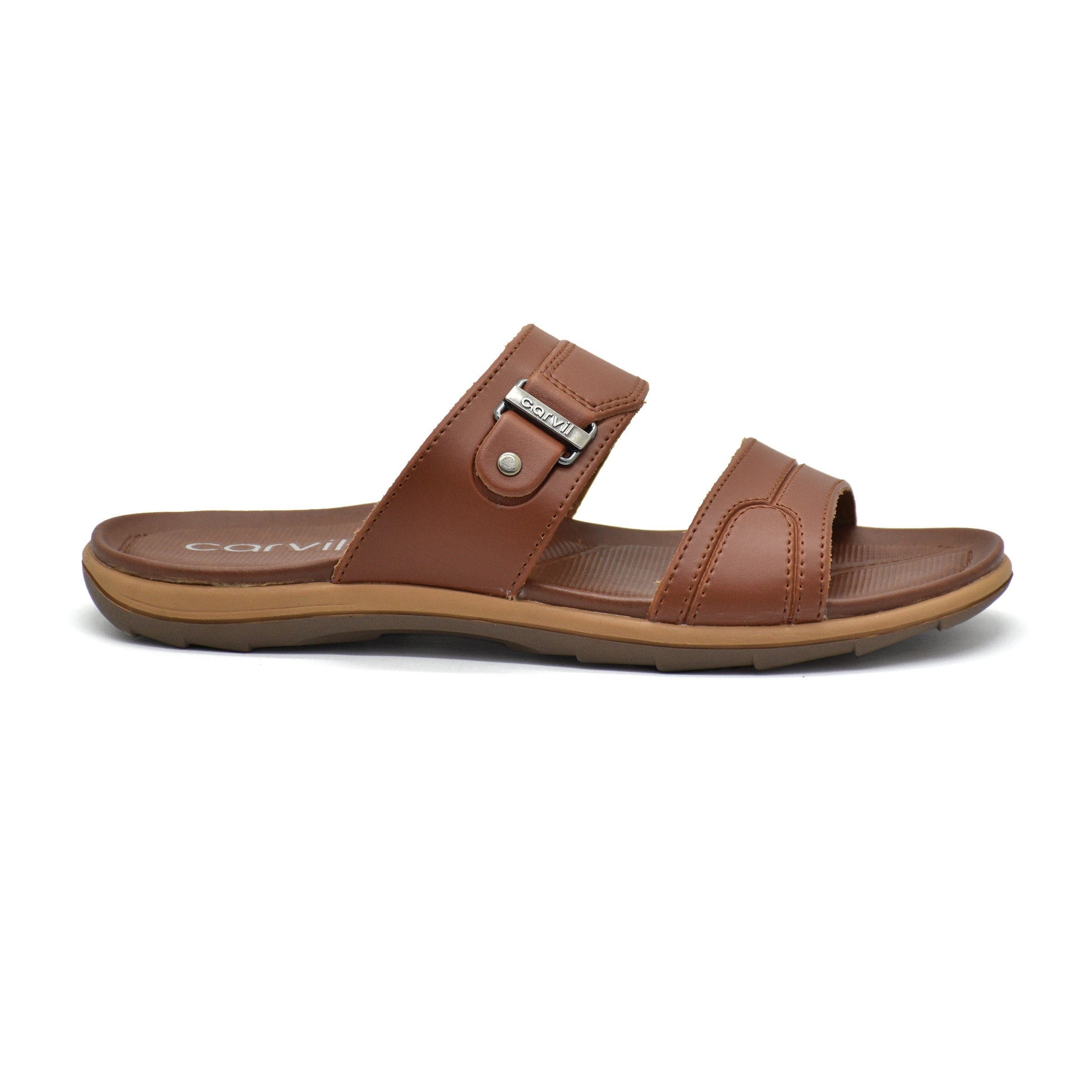 Carvil Sandal Pria Envio-02 Stone