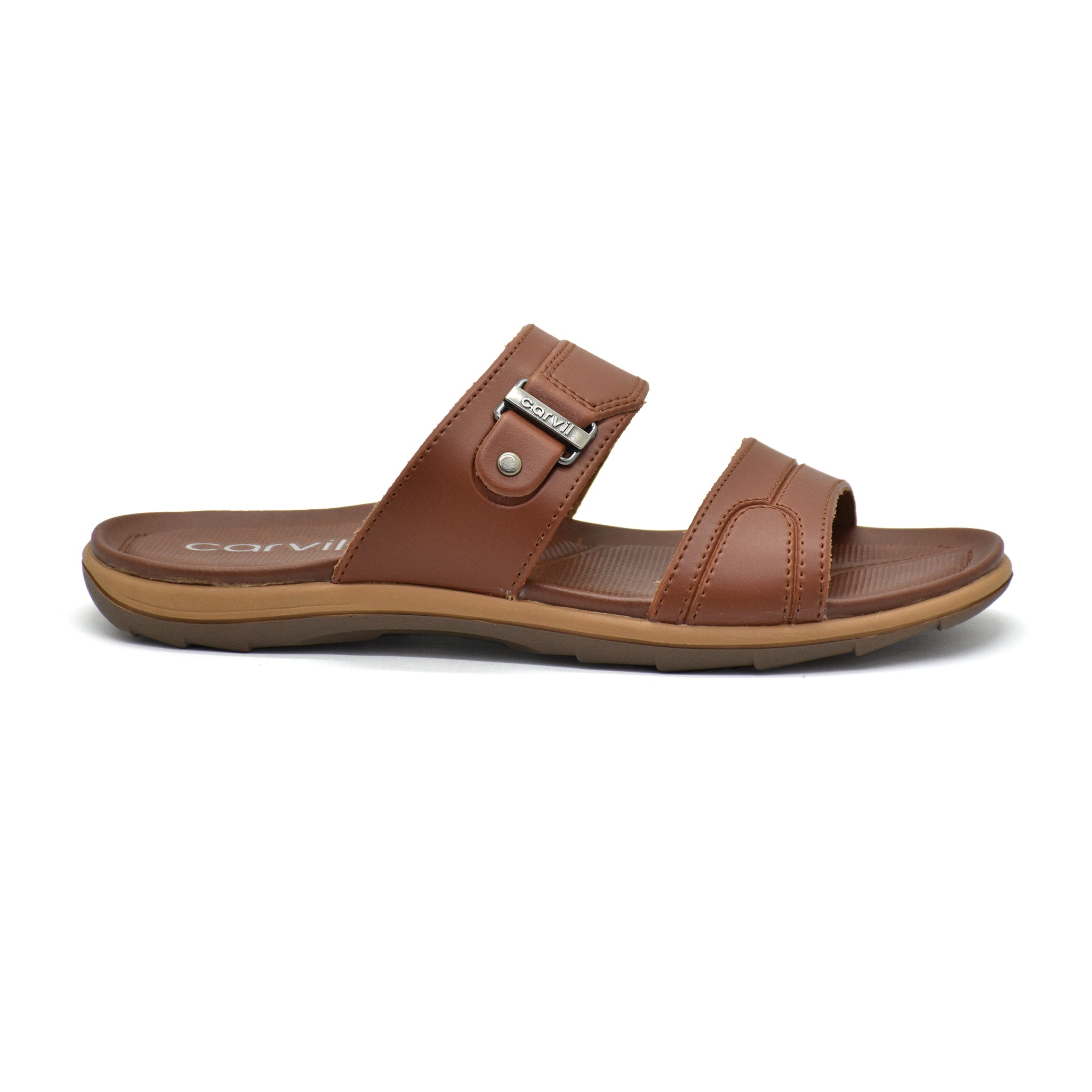Carvil Sandal Pria Envio-02 Stone