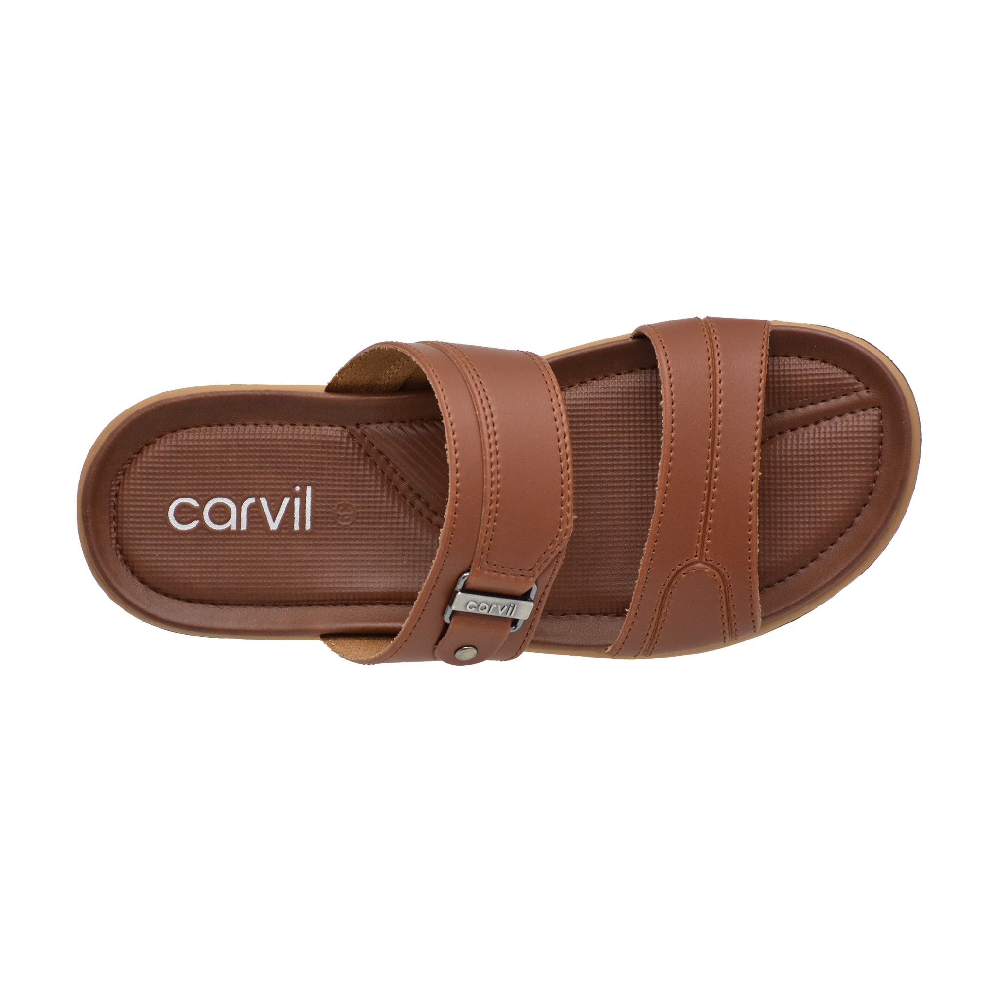 Carvil Sandal Pria Envio-02 Stone