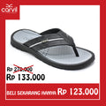 Carvil Sandal Pria ESPRESSO-01 M BLACK