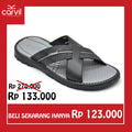 Carvil Sandal Pria ESPRESSO-03 M BLACK