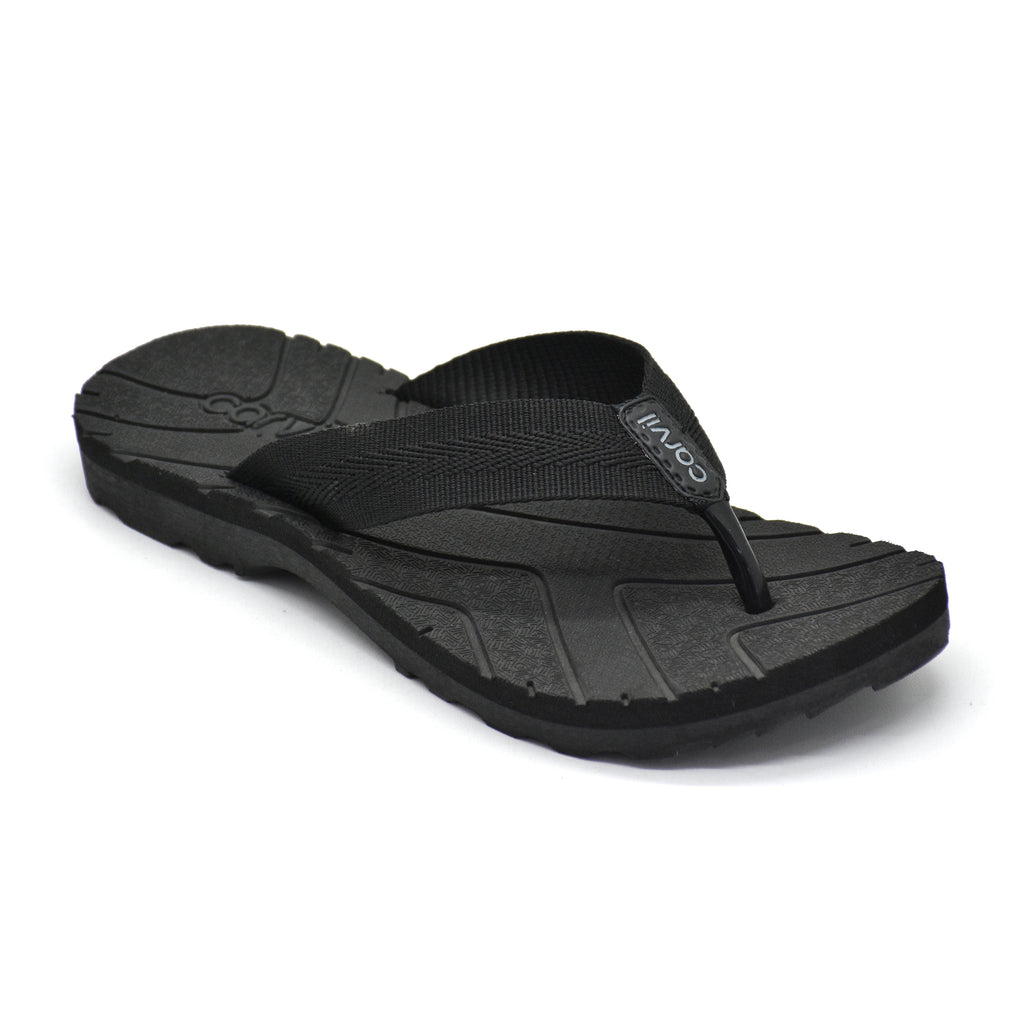 Carvil Sandal Pria EVANO-ME BLACK/GREY