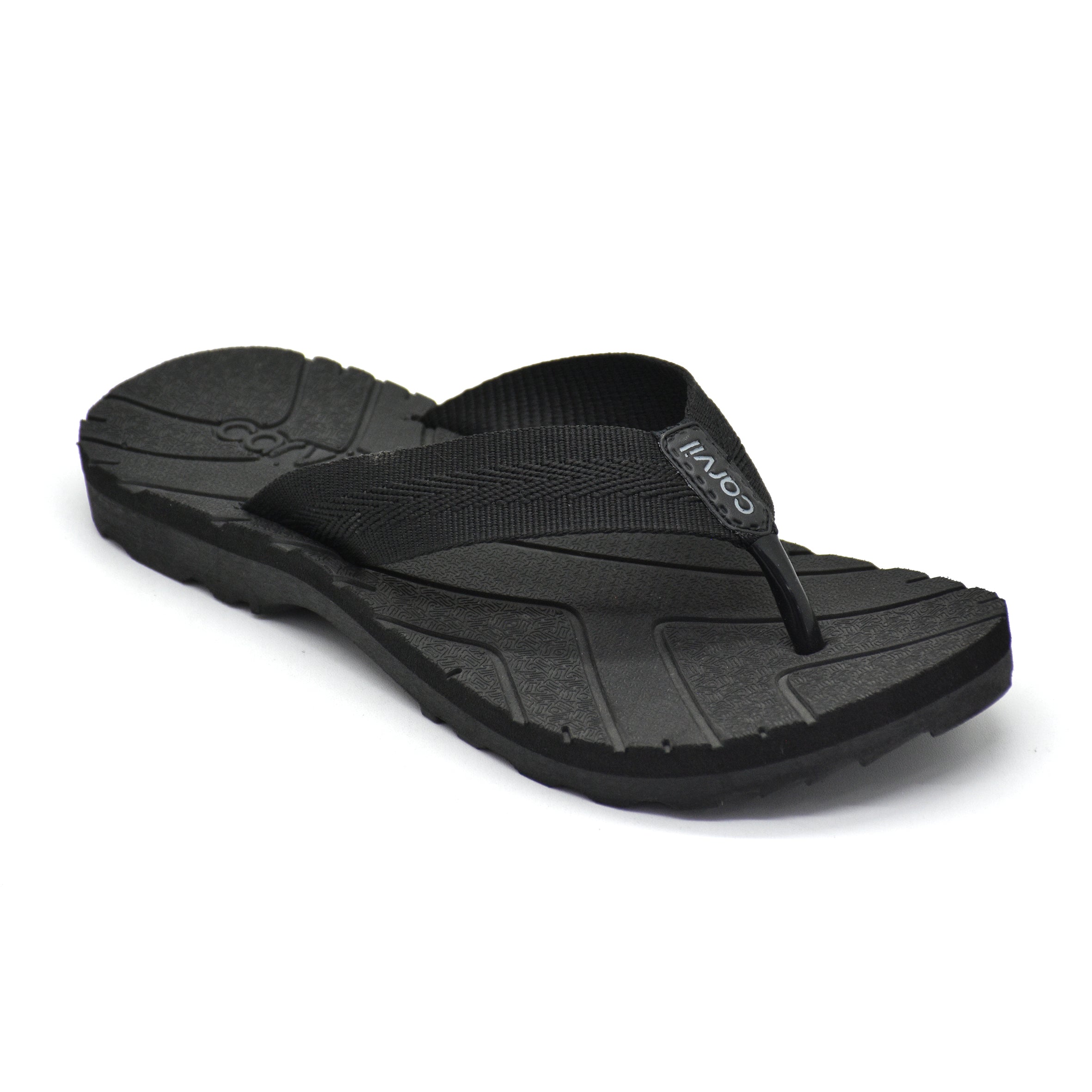 Carvil Sandal Pria EVANO-ME BLACK/GREY