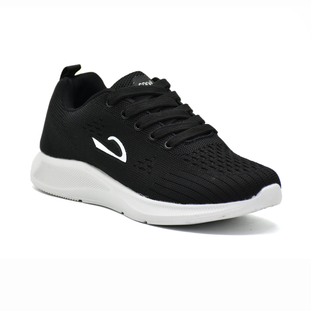Carvil Sepatu Anak BTS FABIO-T BLACK/WHITE