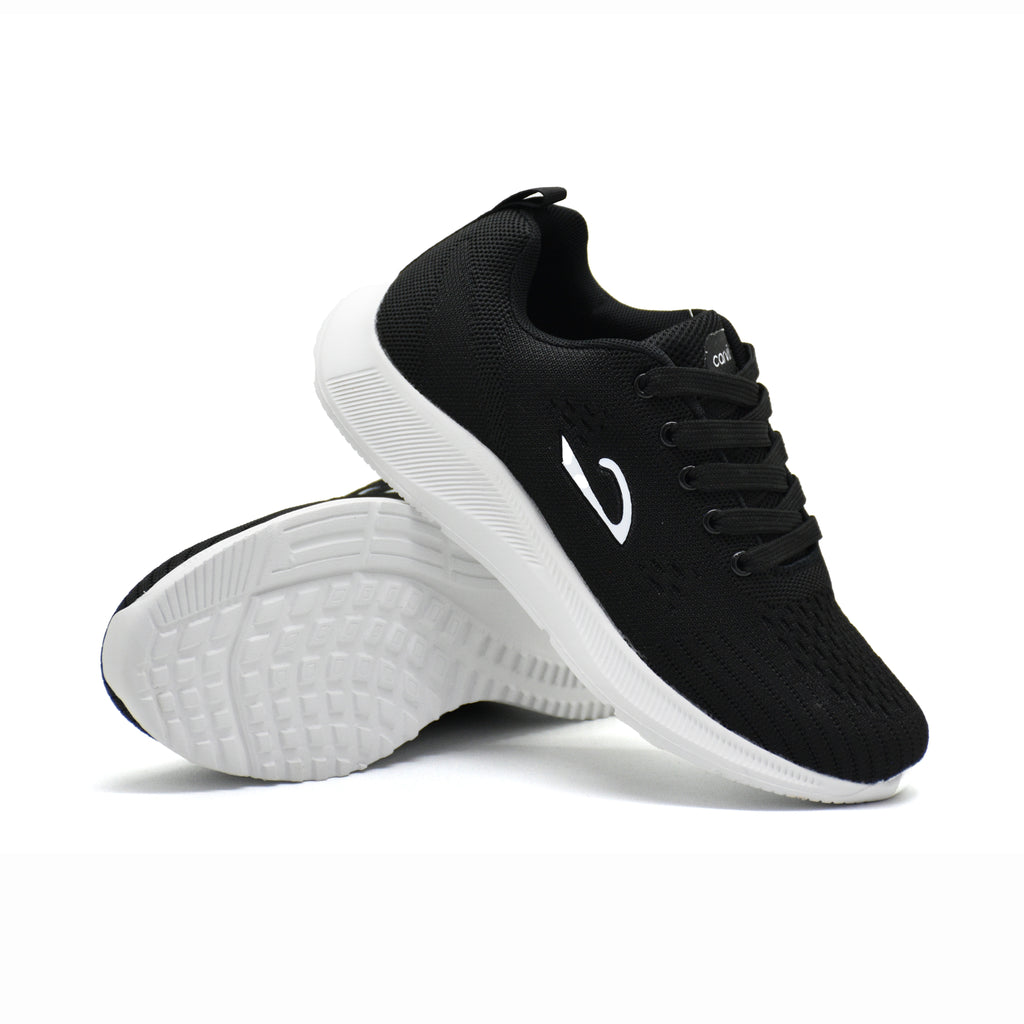 Carvil Sepatu Anak BTS FABIO-T BLACK/WHITE