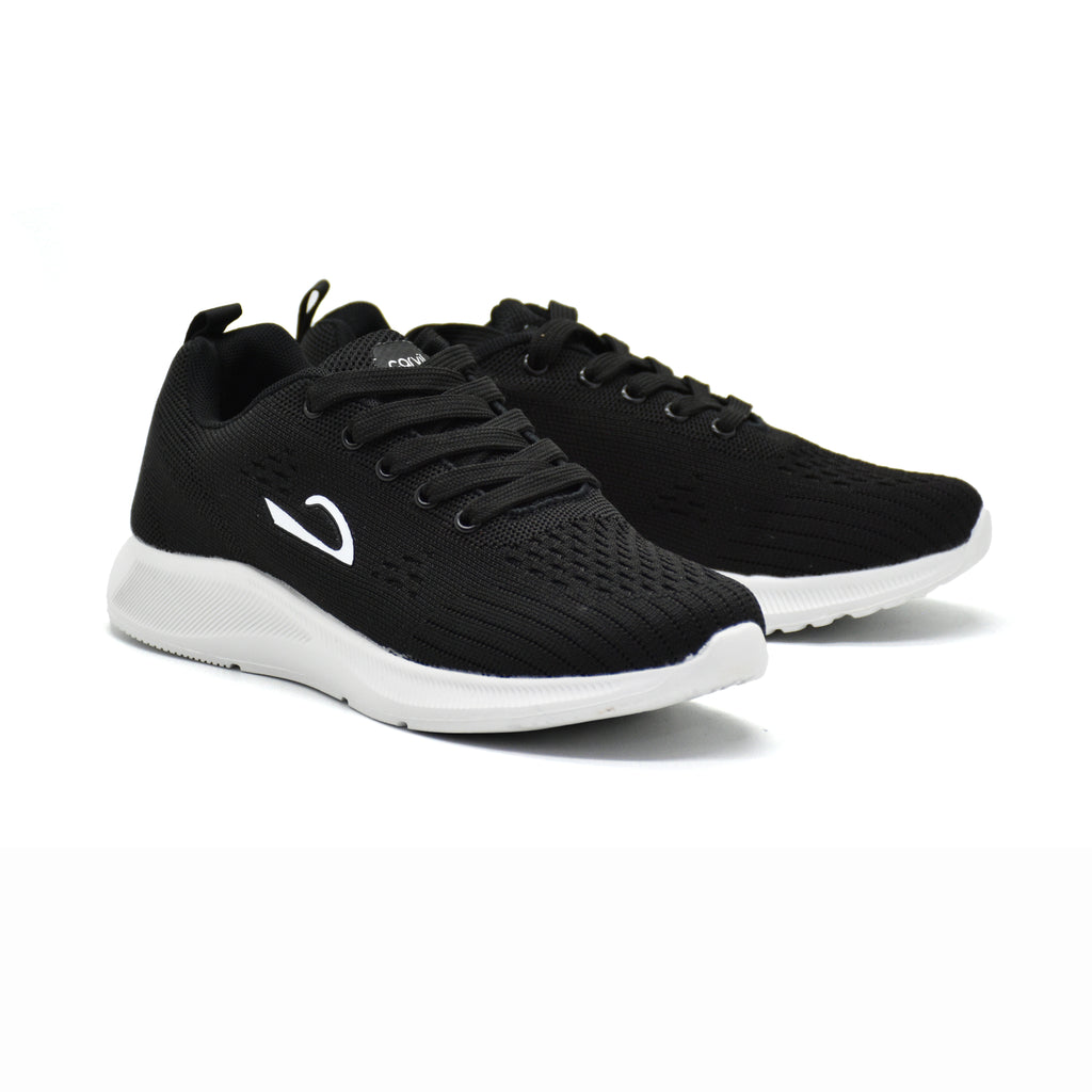 Carvil Sepatu Anak BTS FABIO-T BLACK/WHITE