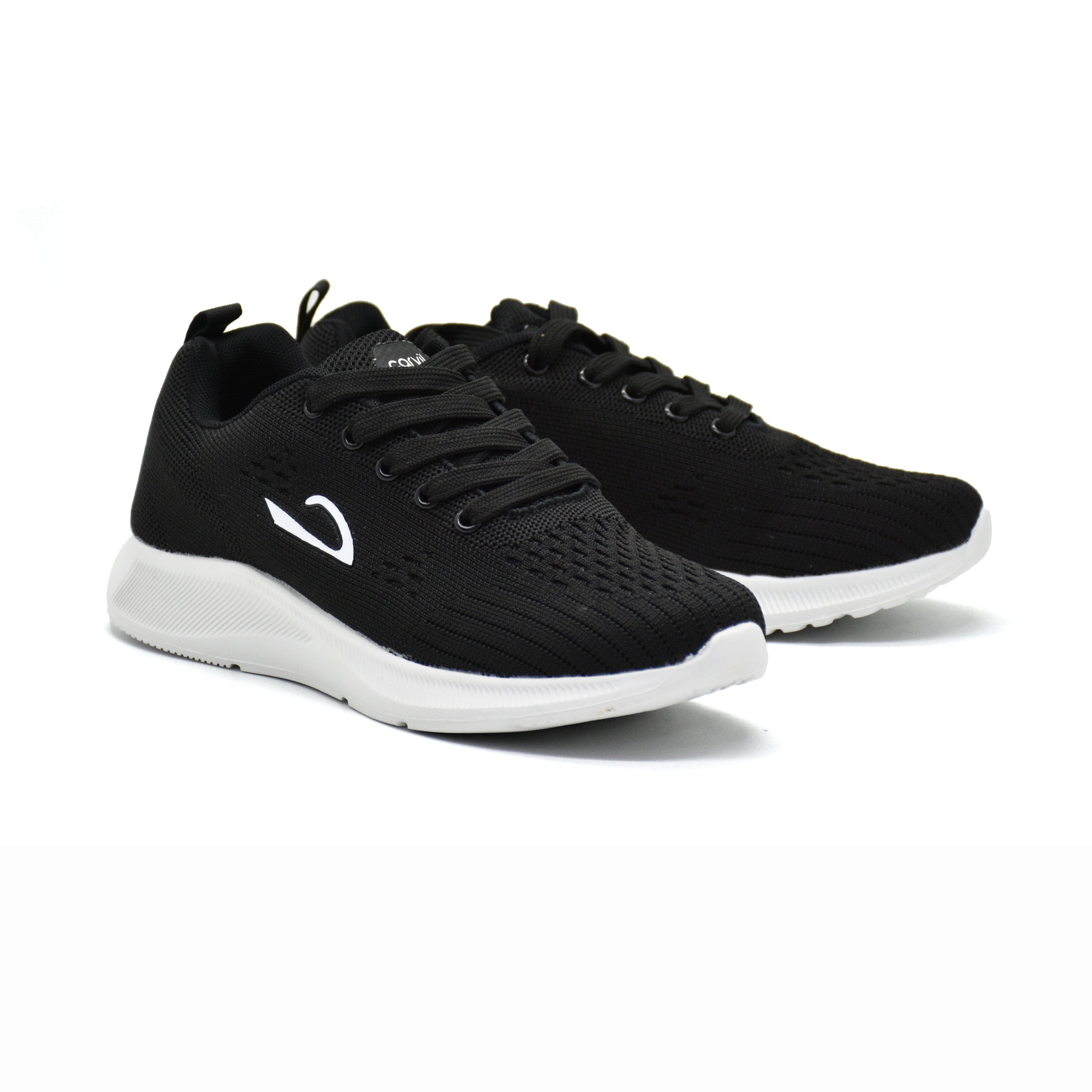 Carvil Sepatu Anak BTS FABIO-T BLACK/WHITE