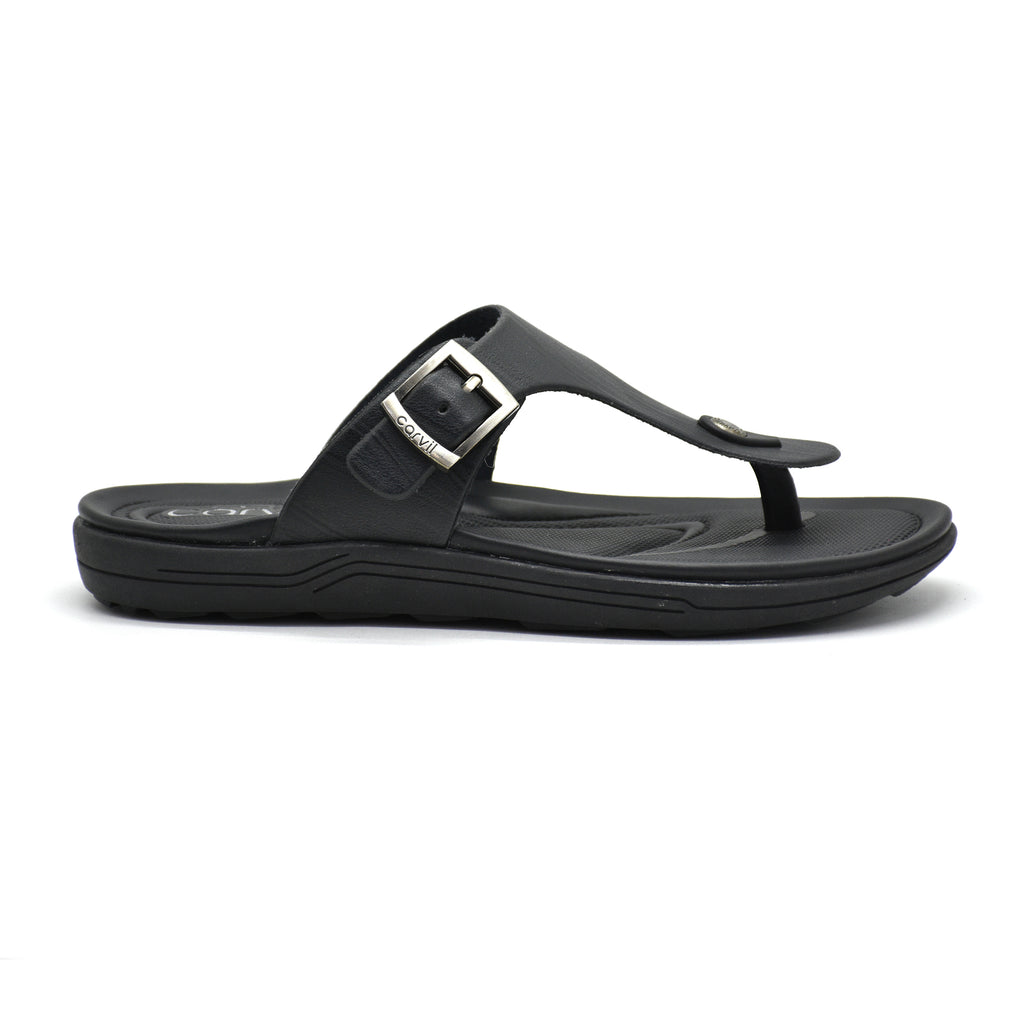 Carvil Sandal Pria FIEGO-01 M BLACK