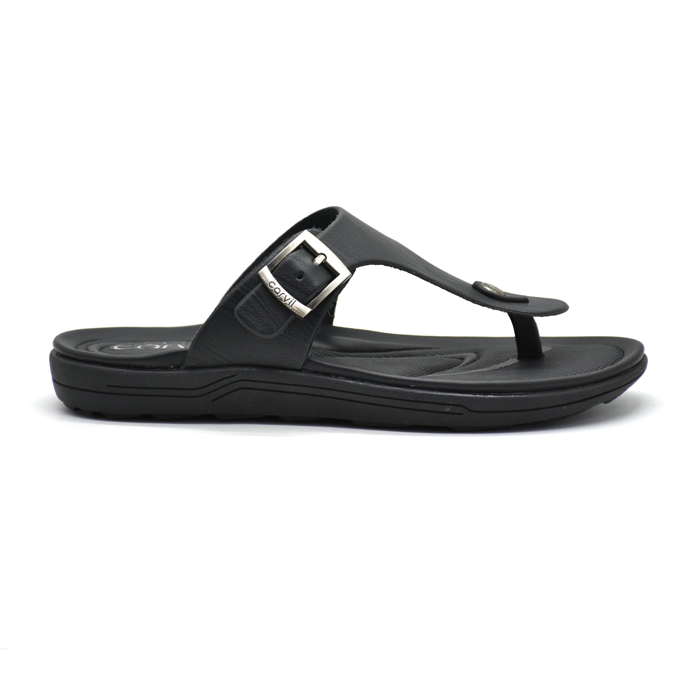 Carvil Sandal Pria FIEGO-01 M BLACK