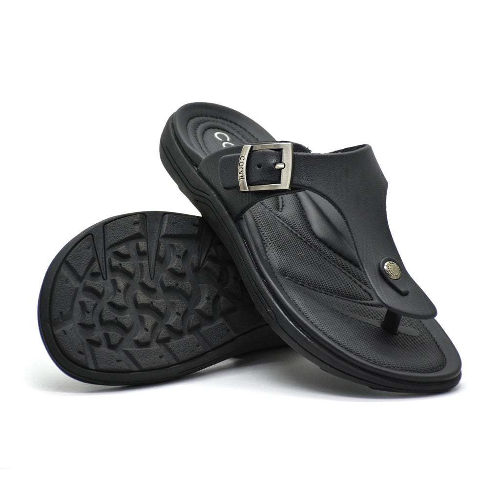 Carvil Sandal Pria FIEGO-01 M BLACK