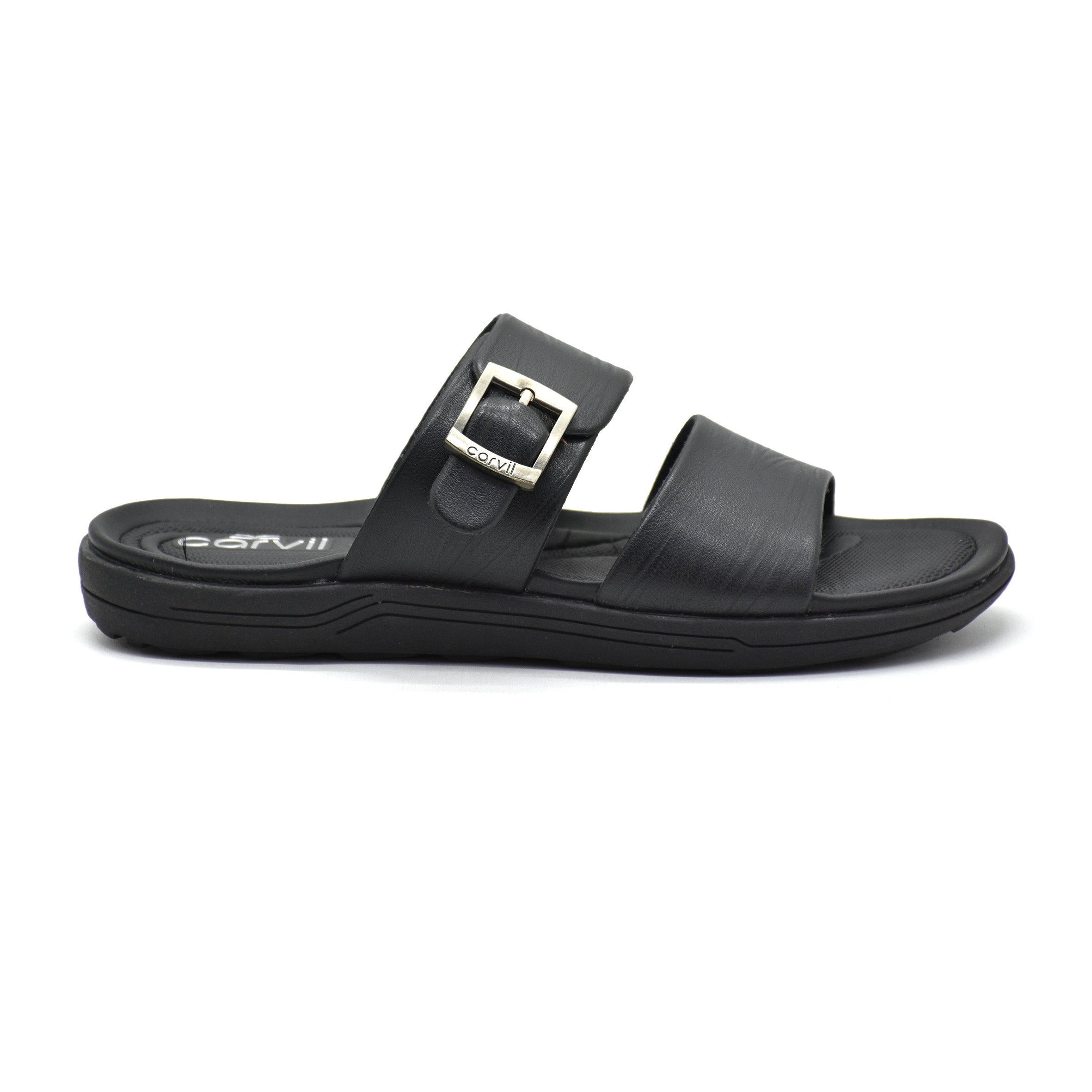 Carvil Sandal Pria FIEGO-02 M BLACK