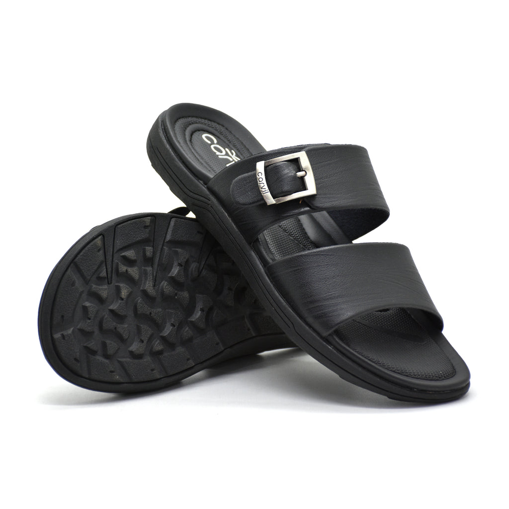 Carvil Sandal Pria FIEGO-02 M BLACK