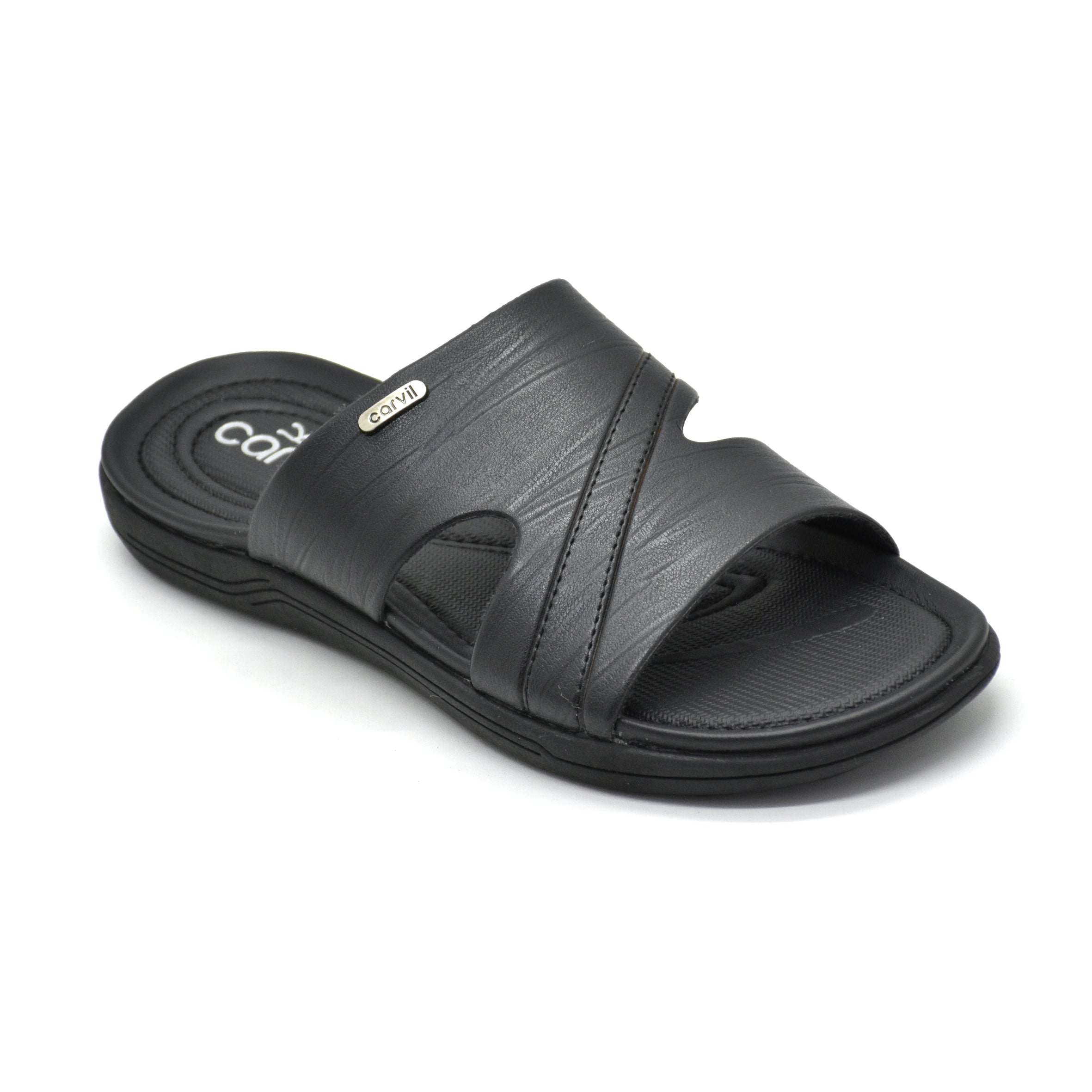 Carvil Sandal Pria FIEGO-03 M BLACK