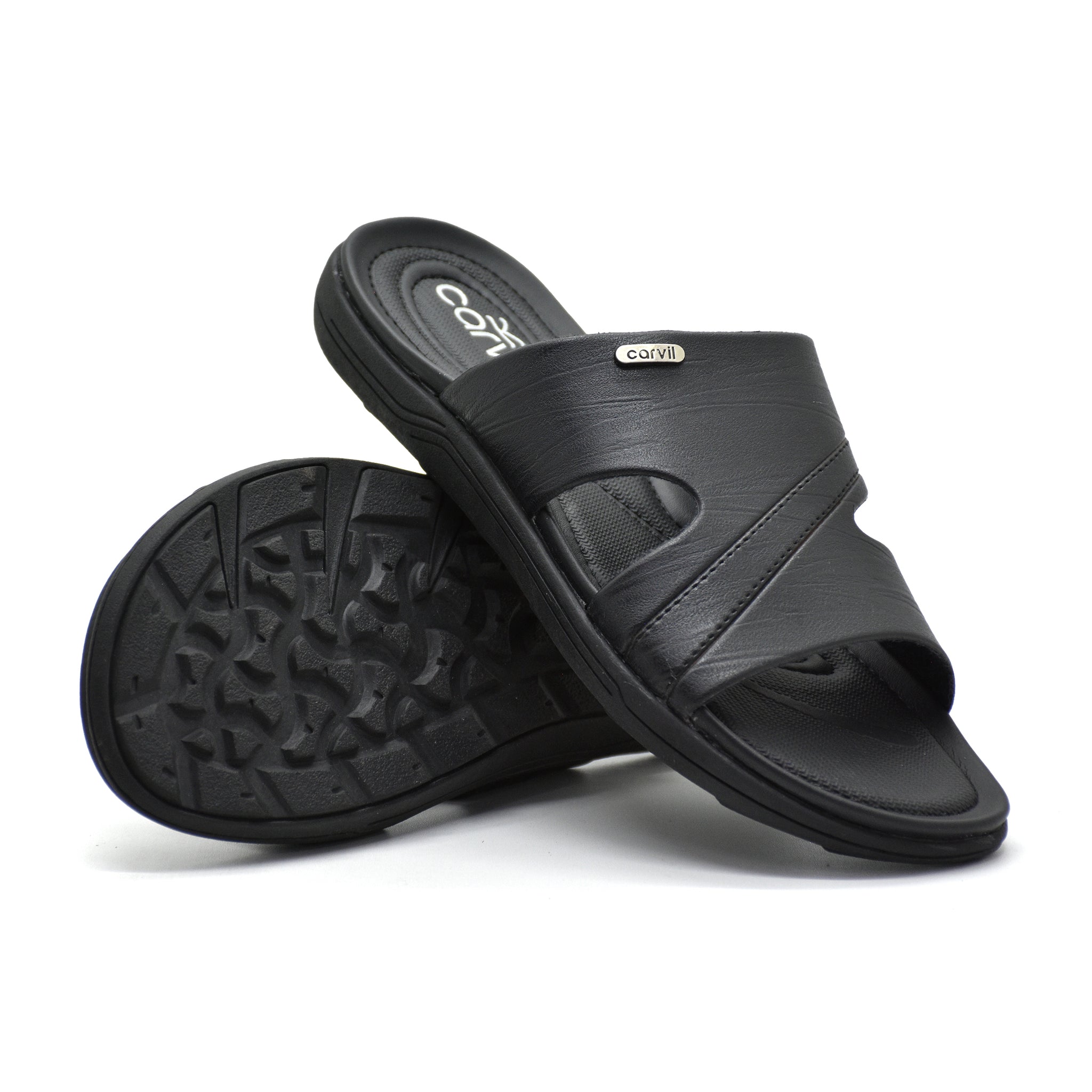 Carvil Sandal Pria FIEGO-03 M BLACK