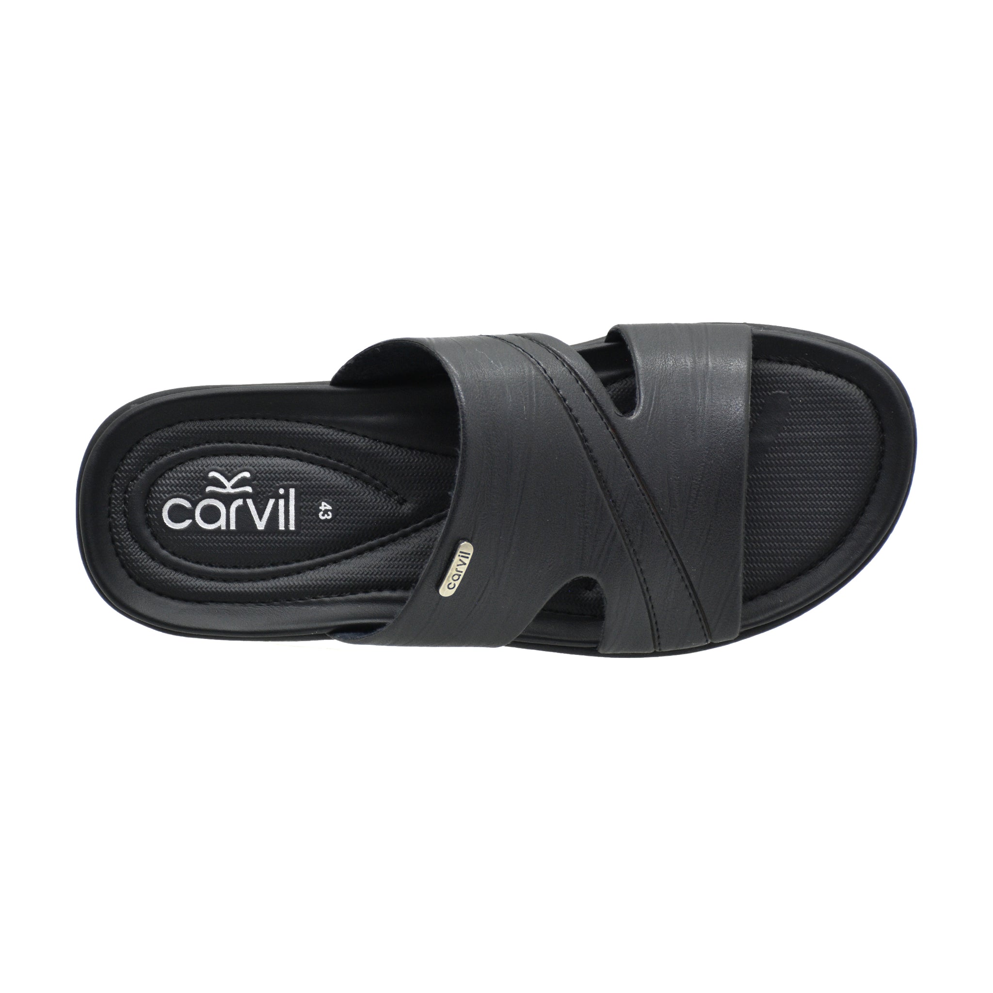 Carvil Sandal Pria FIEGO-03 M BLACK