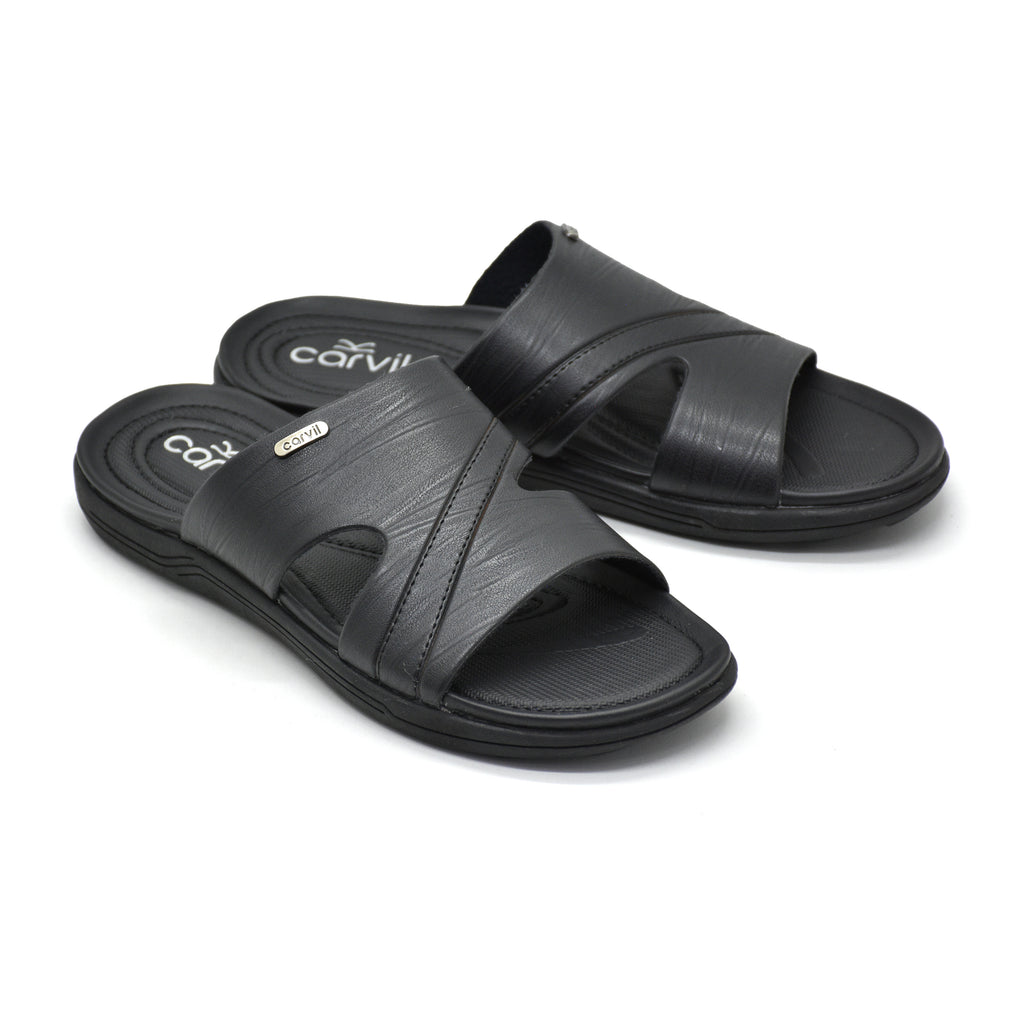 Carvil Sandal Pria FIEGO-03 M BLACK