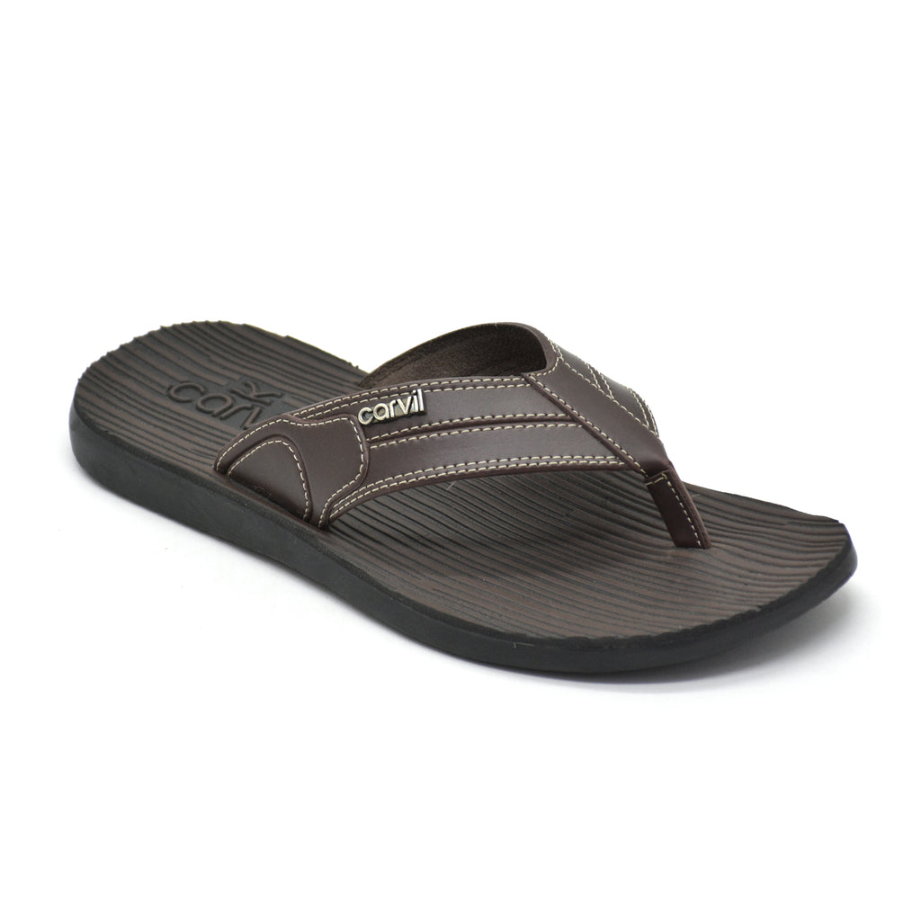 Carvil Sandal Pria FIRENO-01 M DARK BROWN