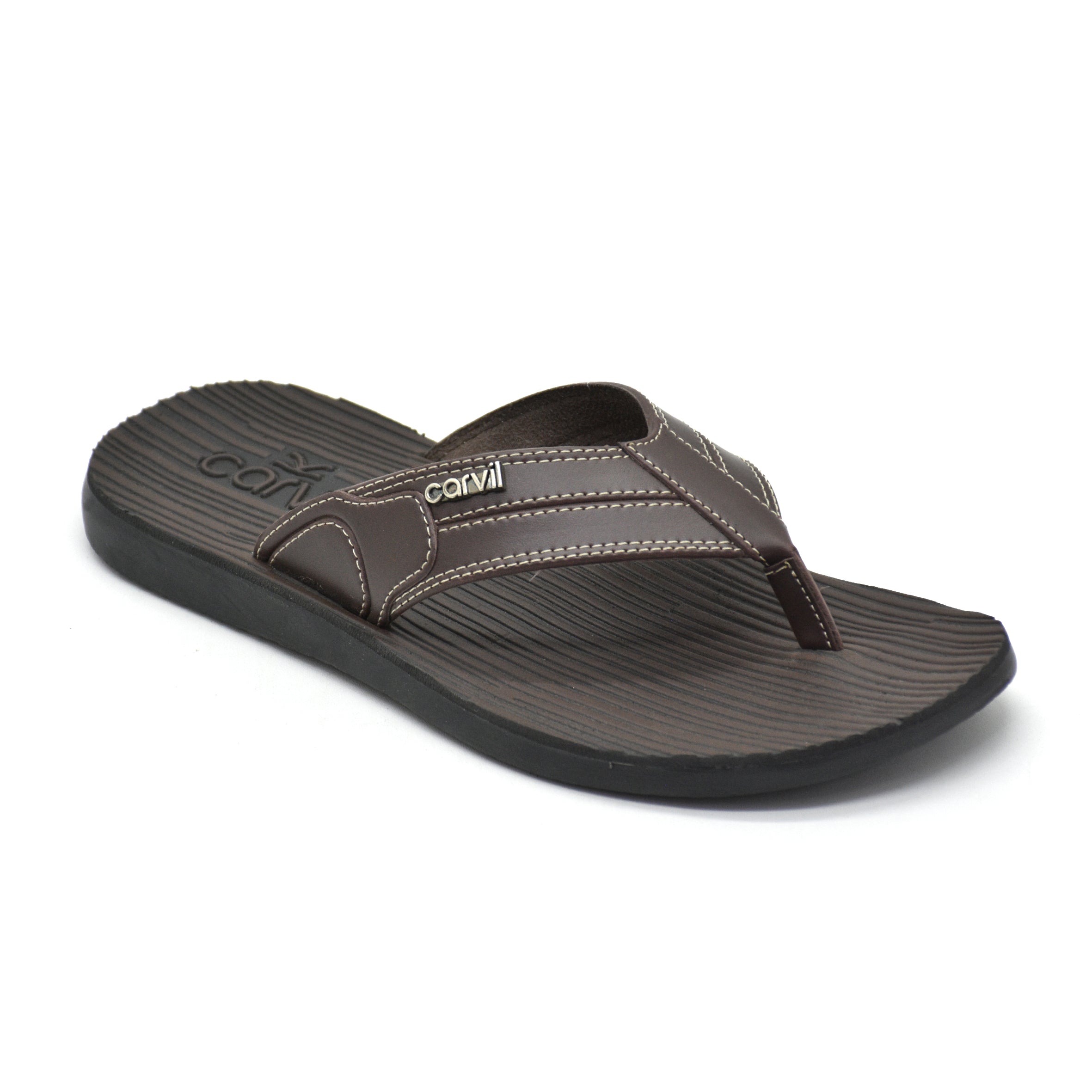 Carvil Sandal Pria FIRENO-01 M DARK BROWN