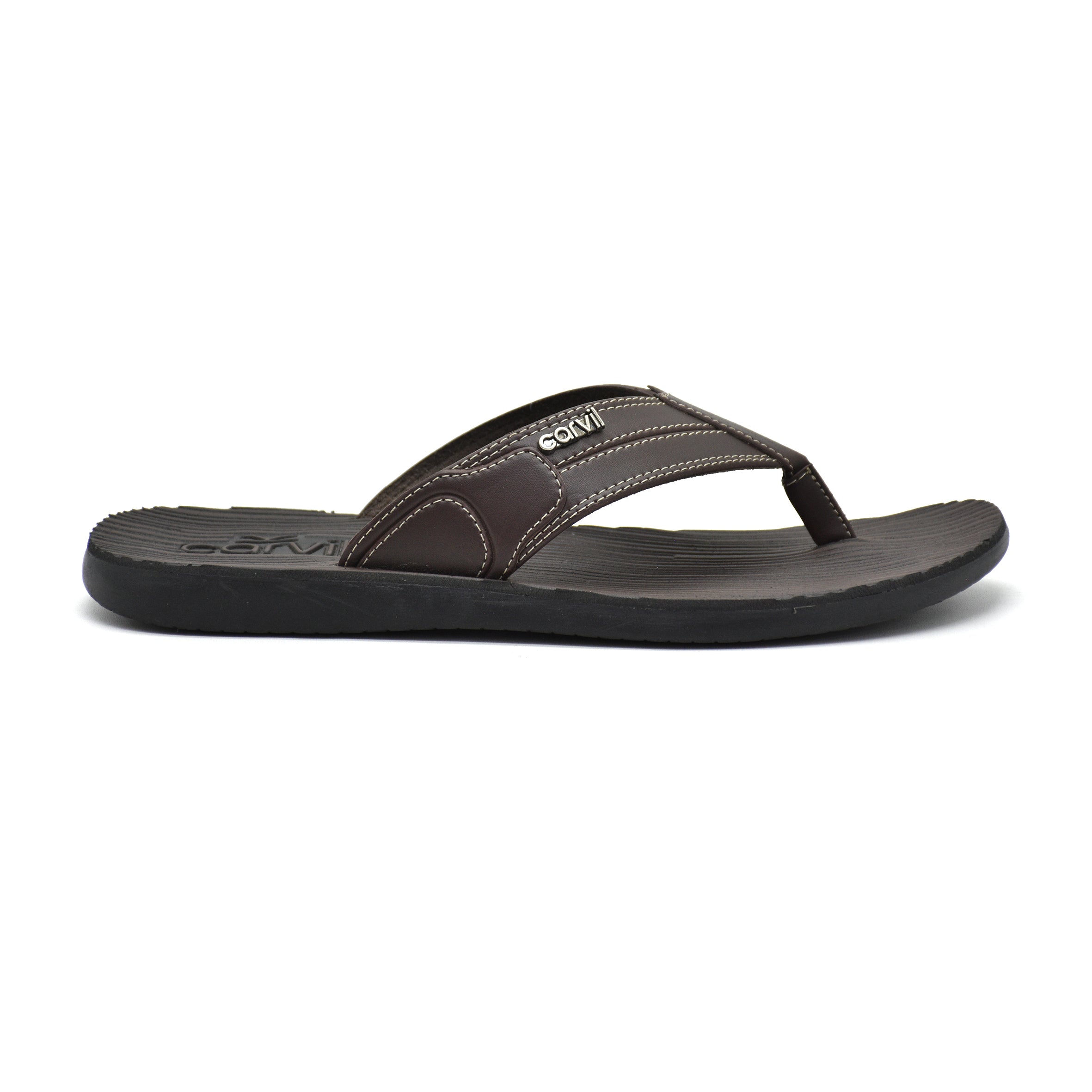 Carvil Sandal Pria FIRENO-01 M DARK BROWN