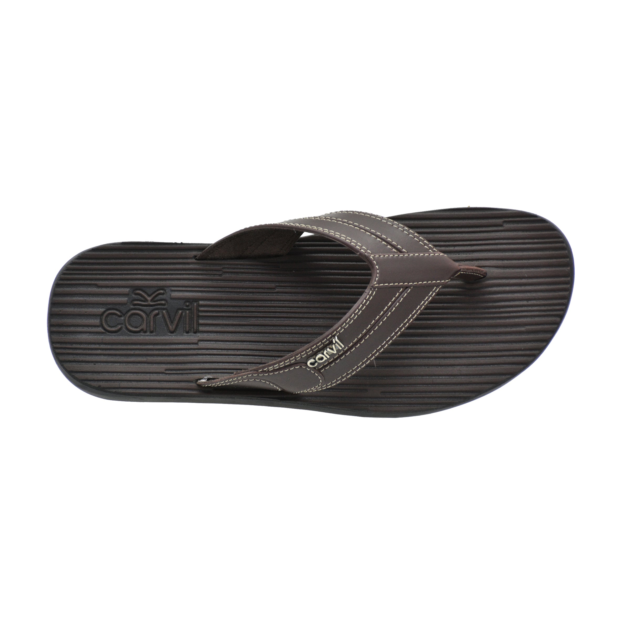 Carvil Sandal Pria FIRENO-01 M DARK BROWN