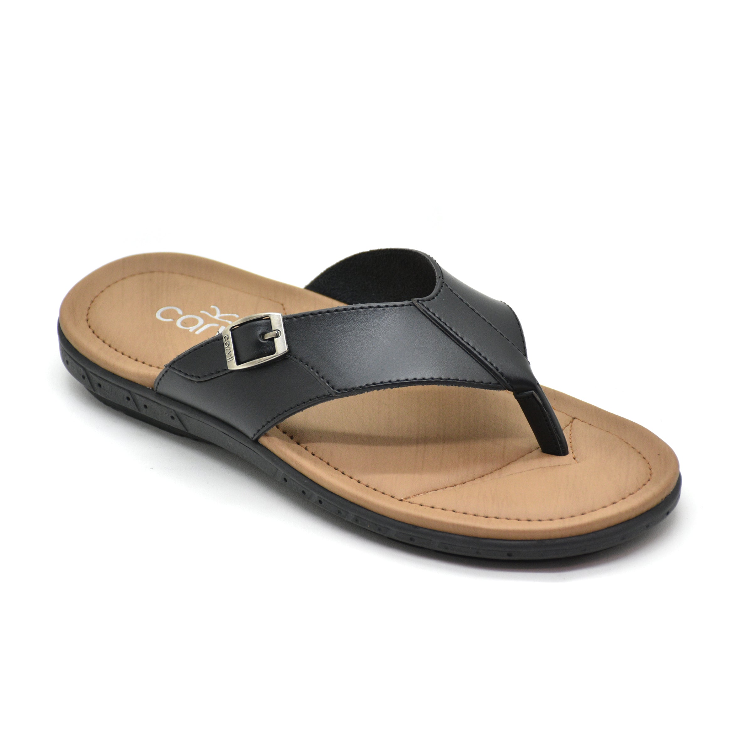 Carvil Sandal Pria FLAVO-01 M BLACK
