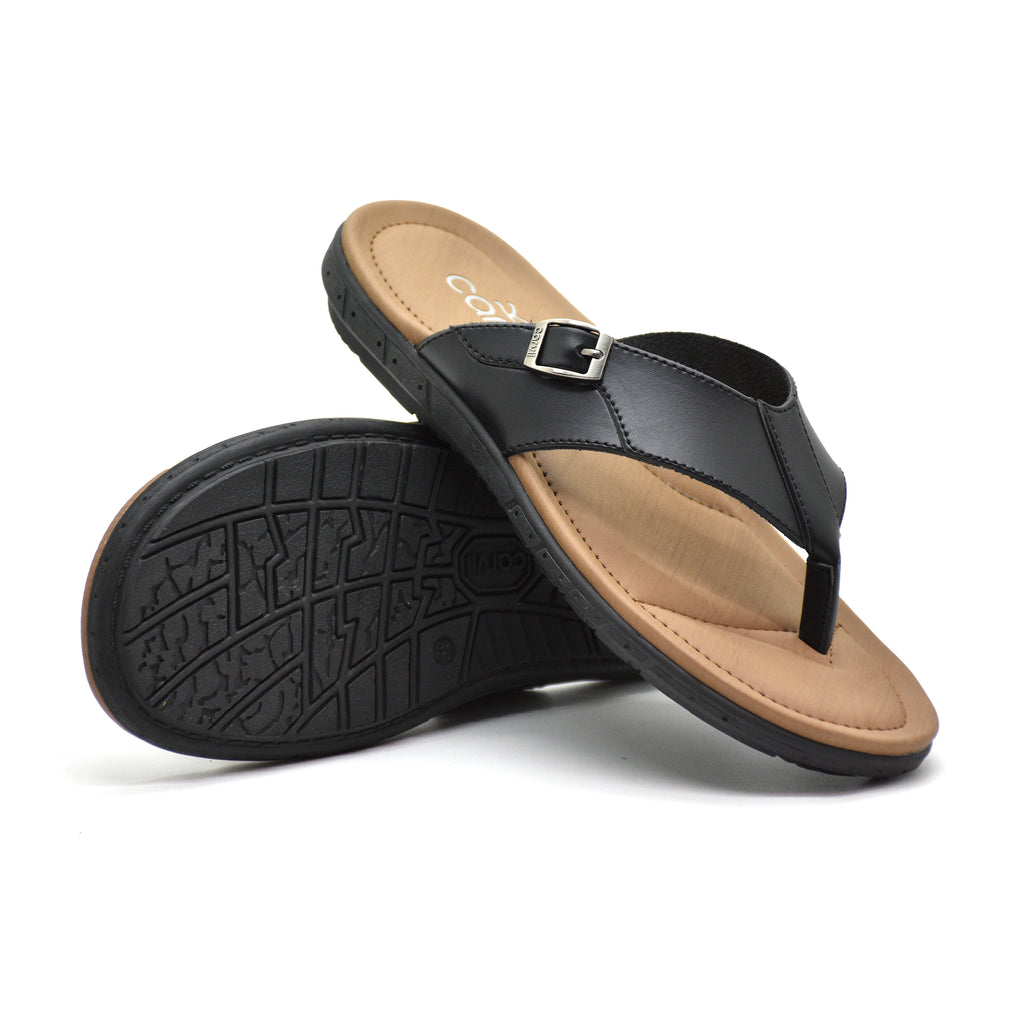 Carvil Sandal Pria FLAVO-01 M BLACK