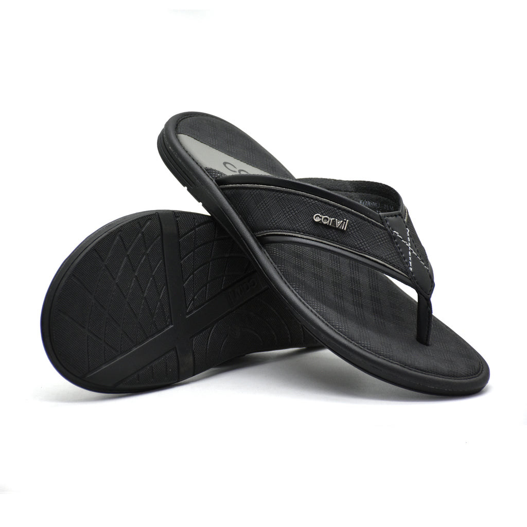 Carvil Sandal Pria FORINO-01 M BLACK