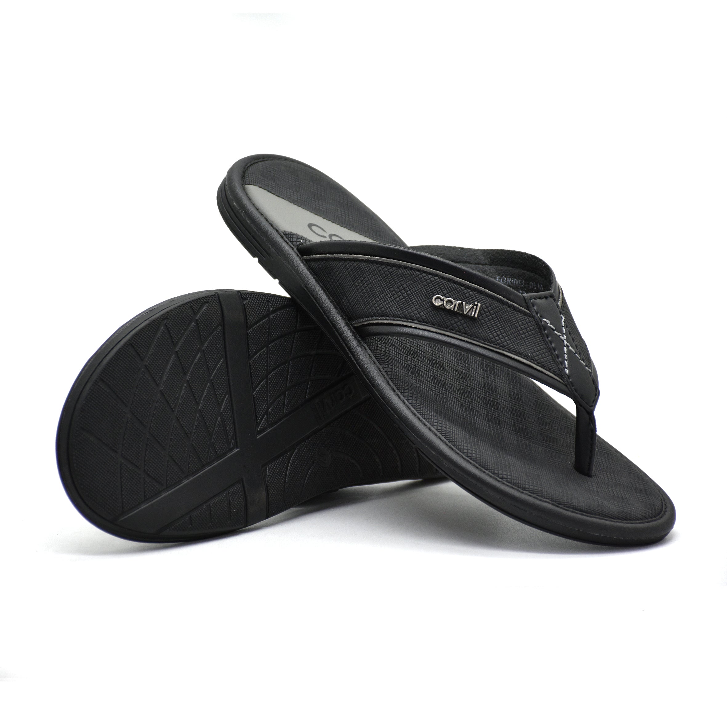 Carvil Sandal Pria FORINO-01 M BLACK