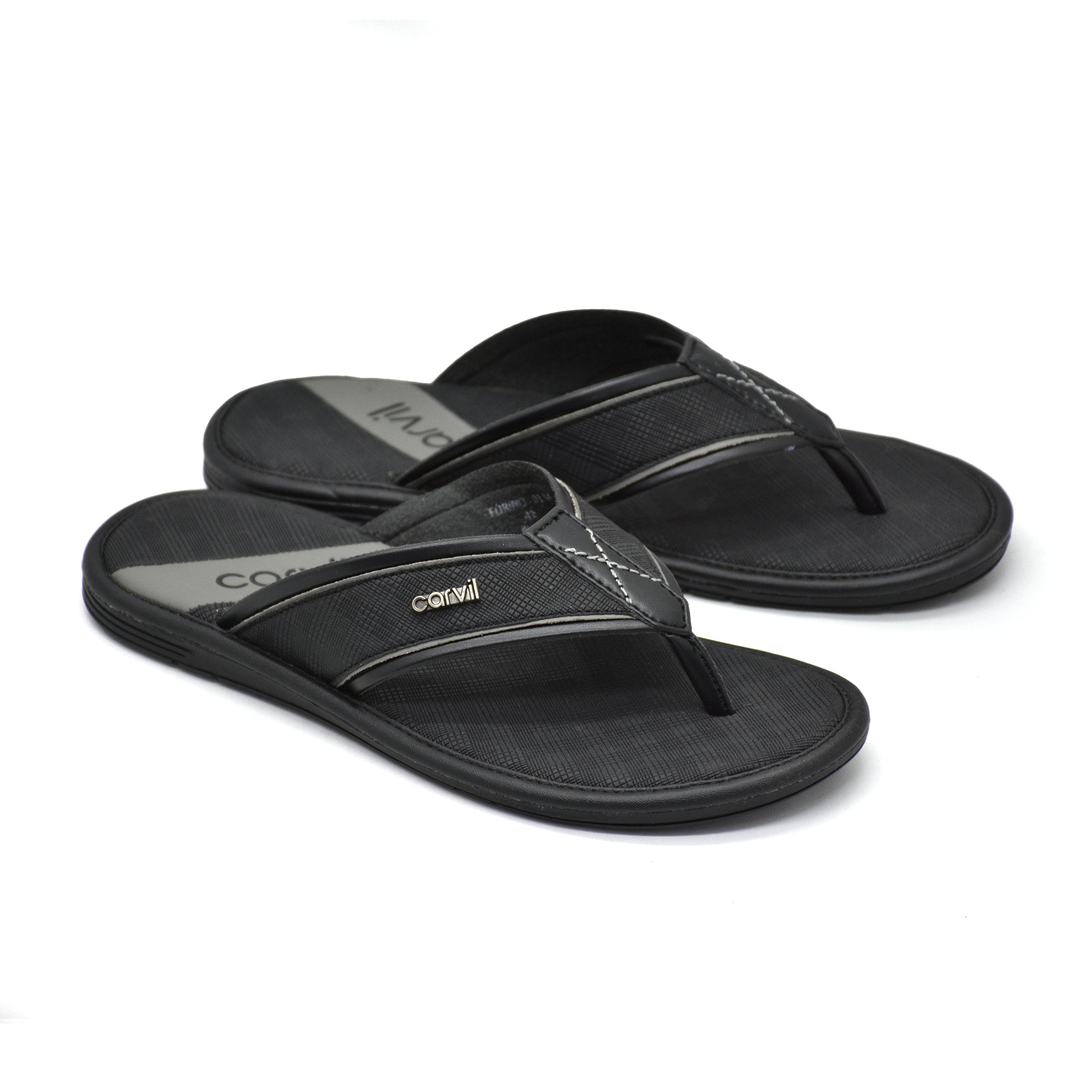 Carvil Sandal Pria FORINO-01 M BLACK