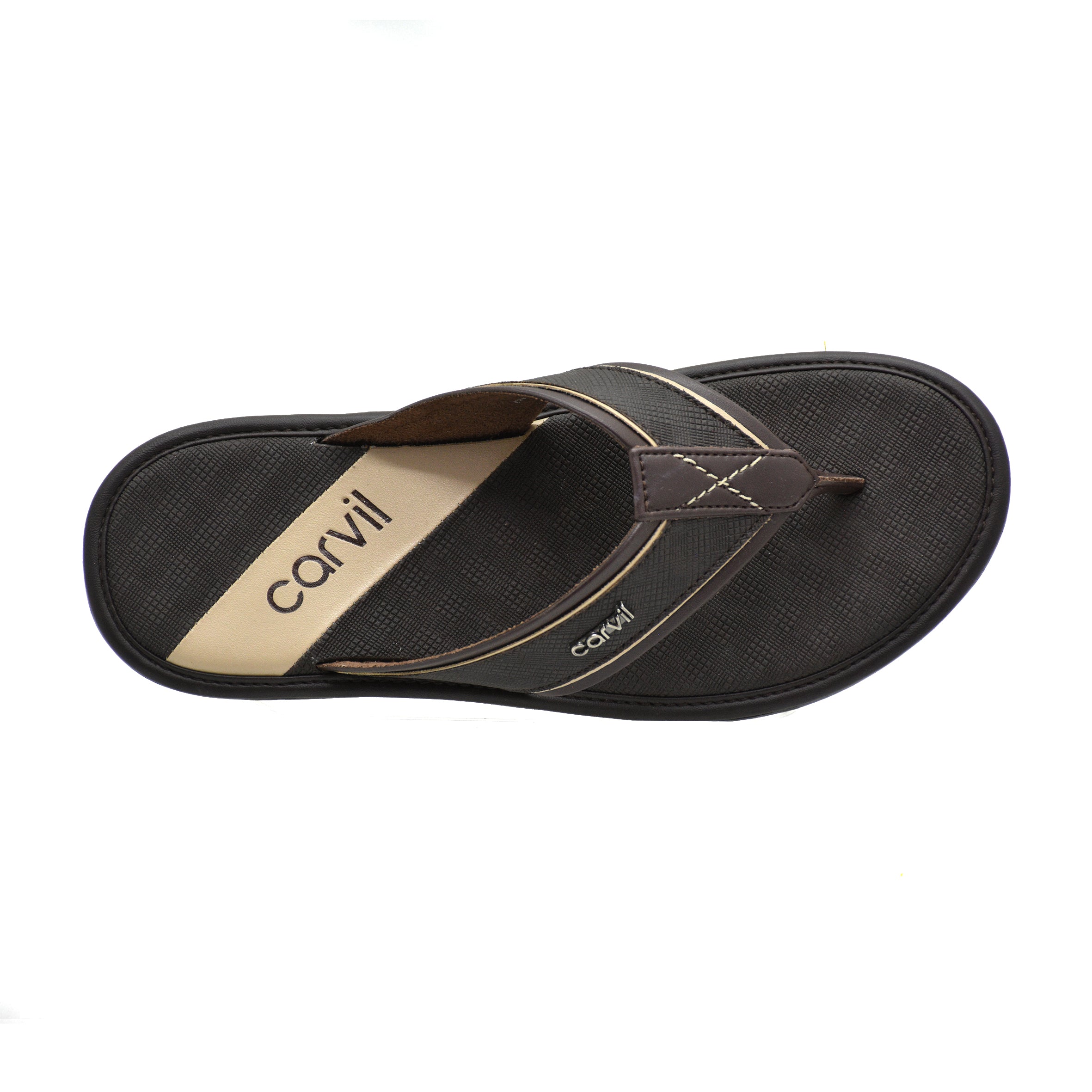 Carvil Sandal Pria FORINO-01 M DARK BROWN
