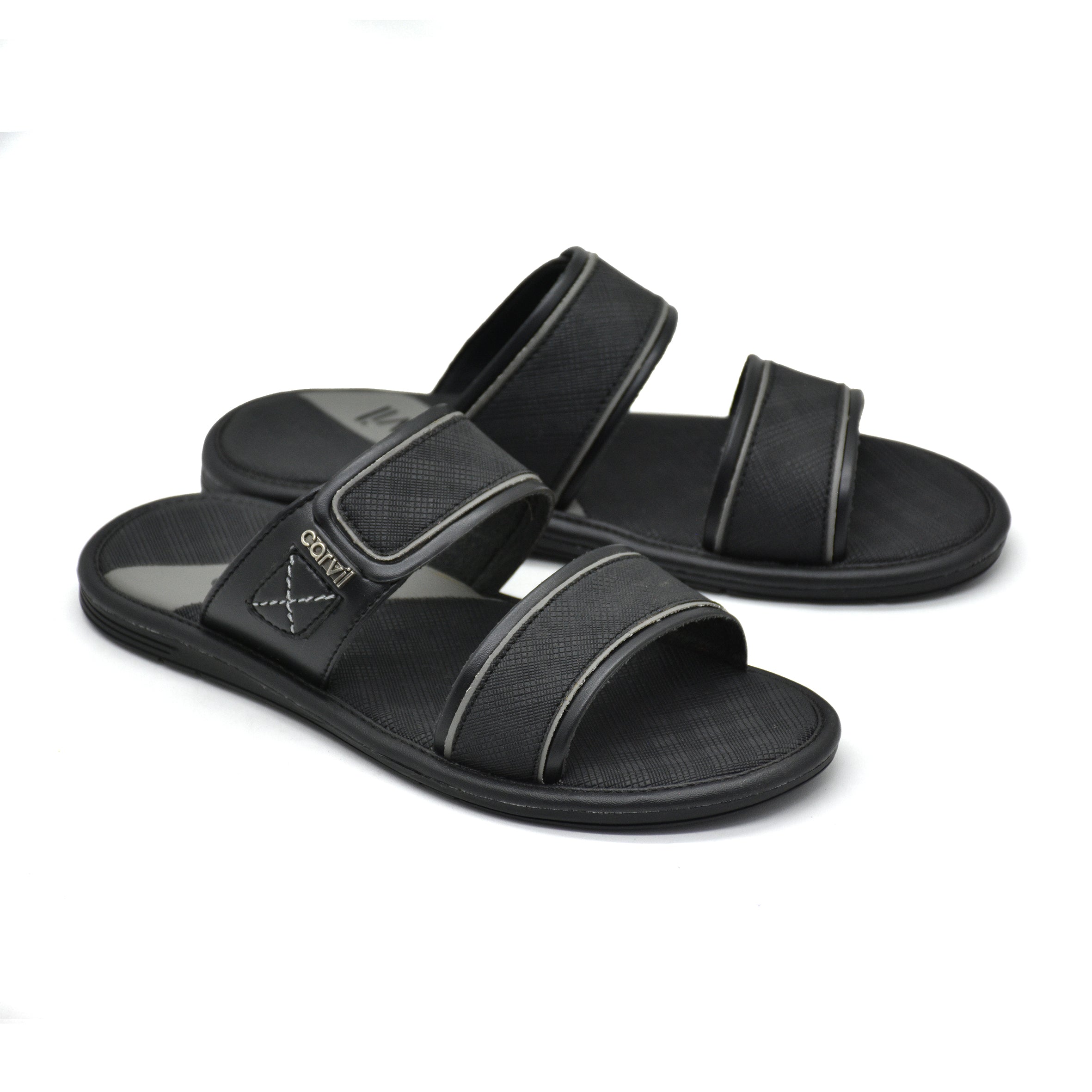 Carvil Sandal Pria FORINO-02 M BLACK