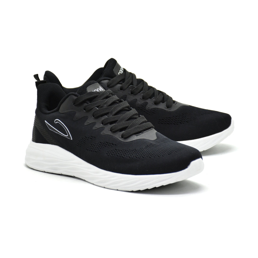 Carvil Sepatu Pria GAFFI-SM BLACK/WHITE