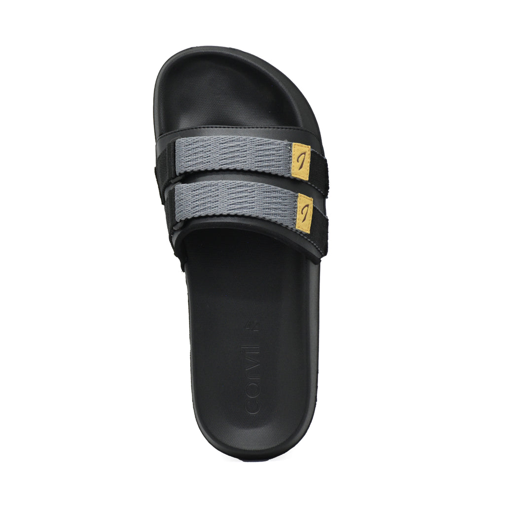 Carvil Sandal Pria Garnaco - SS Dark Grey