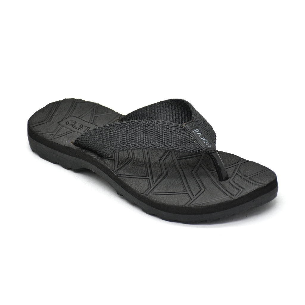 Carvil Sandal Pria GHAVA-ME DARK GREY/BLACK