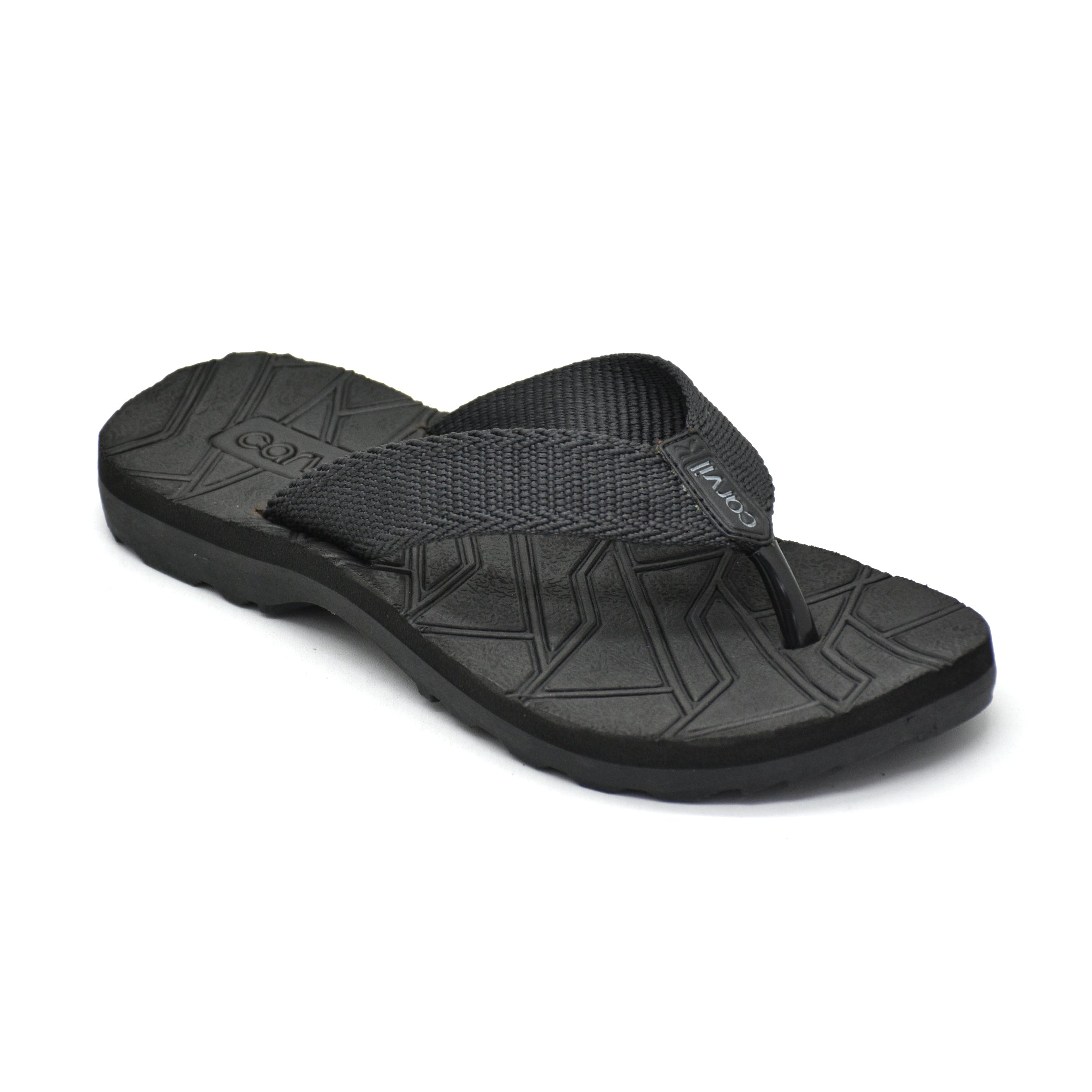 Carvil Sandal Pria GHAVA-ME DARK GREY/BLACK