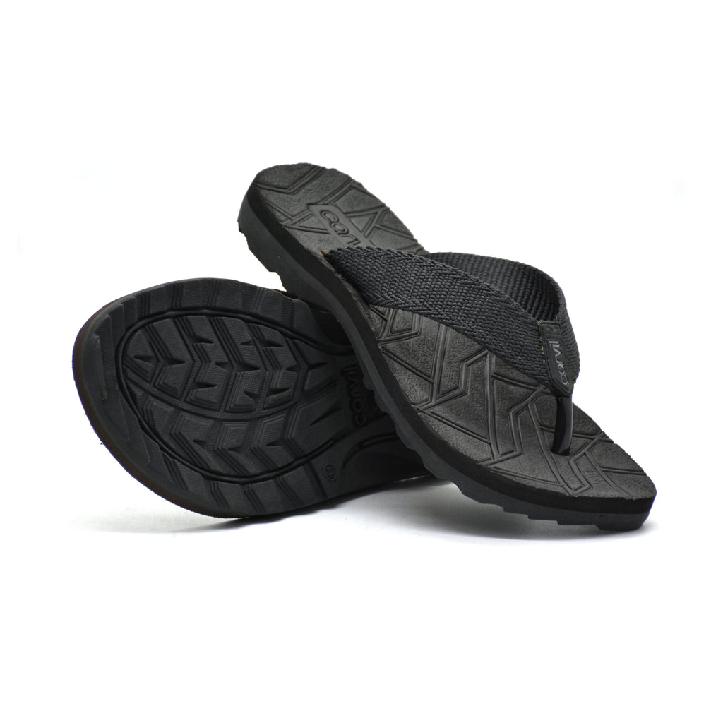 Carvil Sandal Pria GHAVA-ME DARK GREY/BLACK