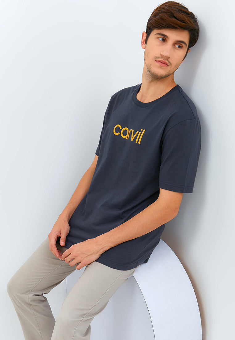 Carvil Kaos Pria GOLDY - NVI NAVY