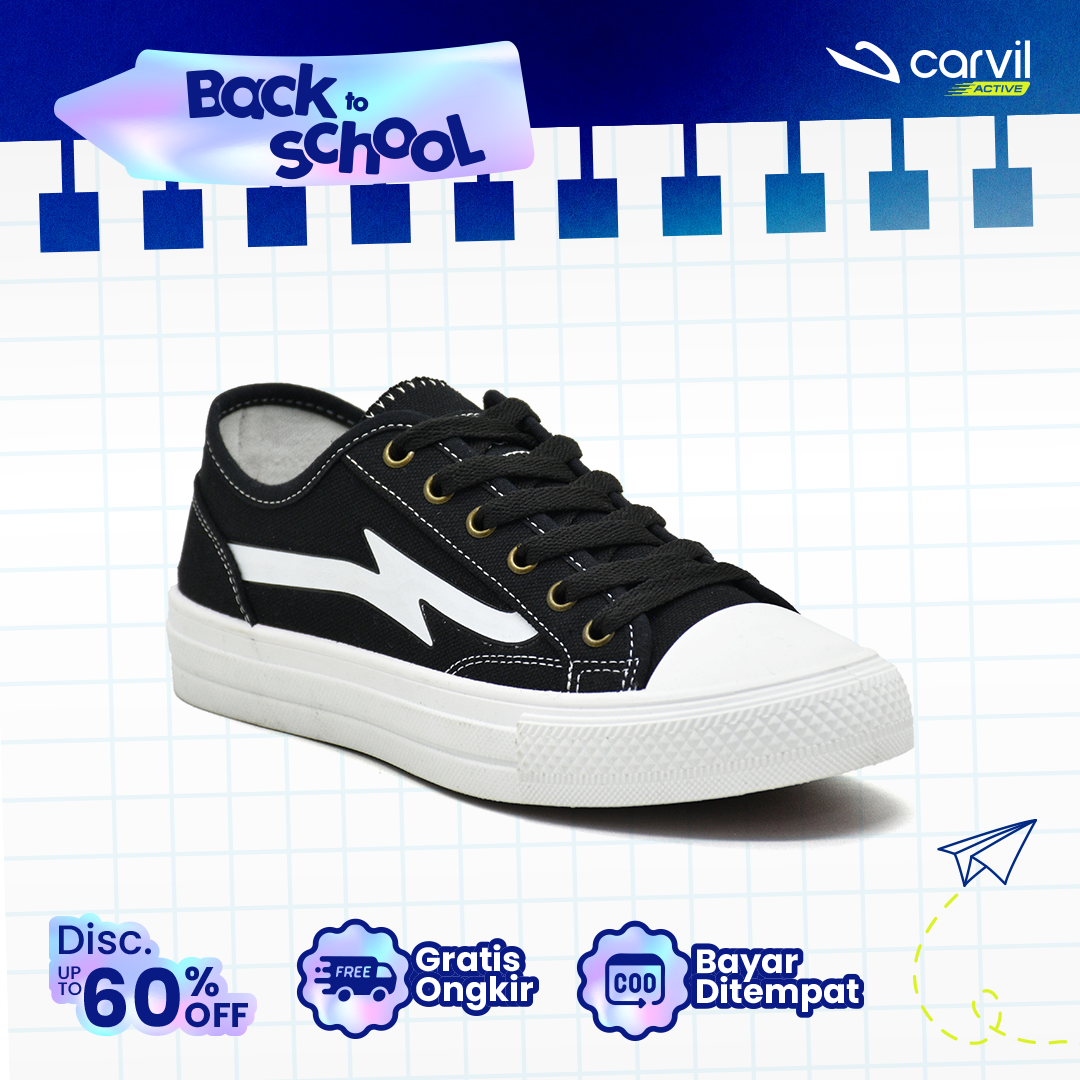 Carvil Sepatu Pria Gecko Low-CT