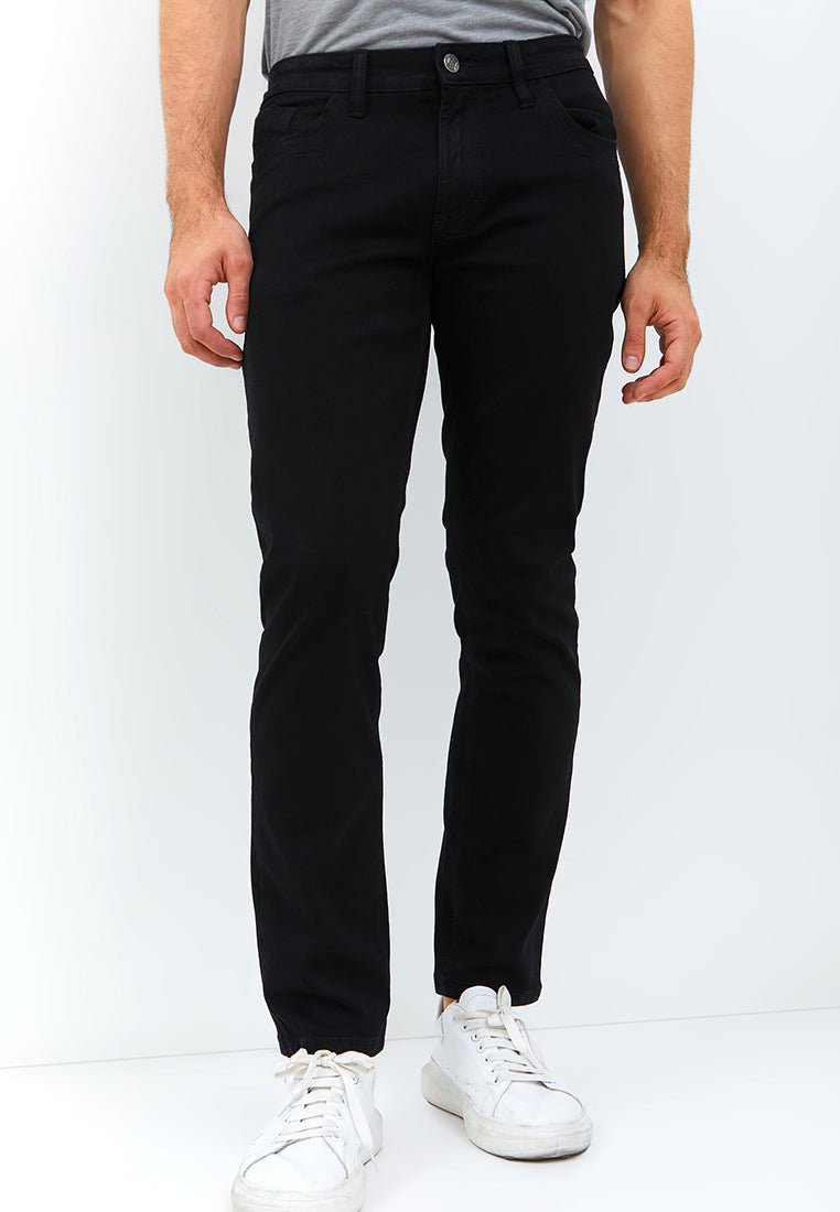Carvil Jeans Pria HARE - BLACK