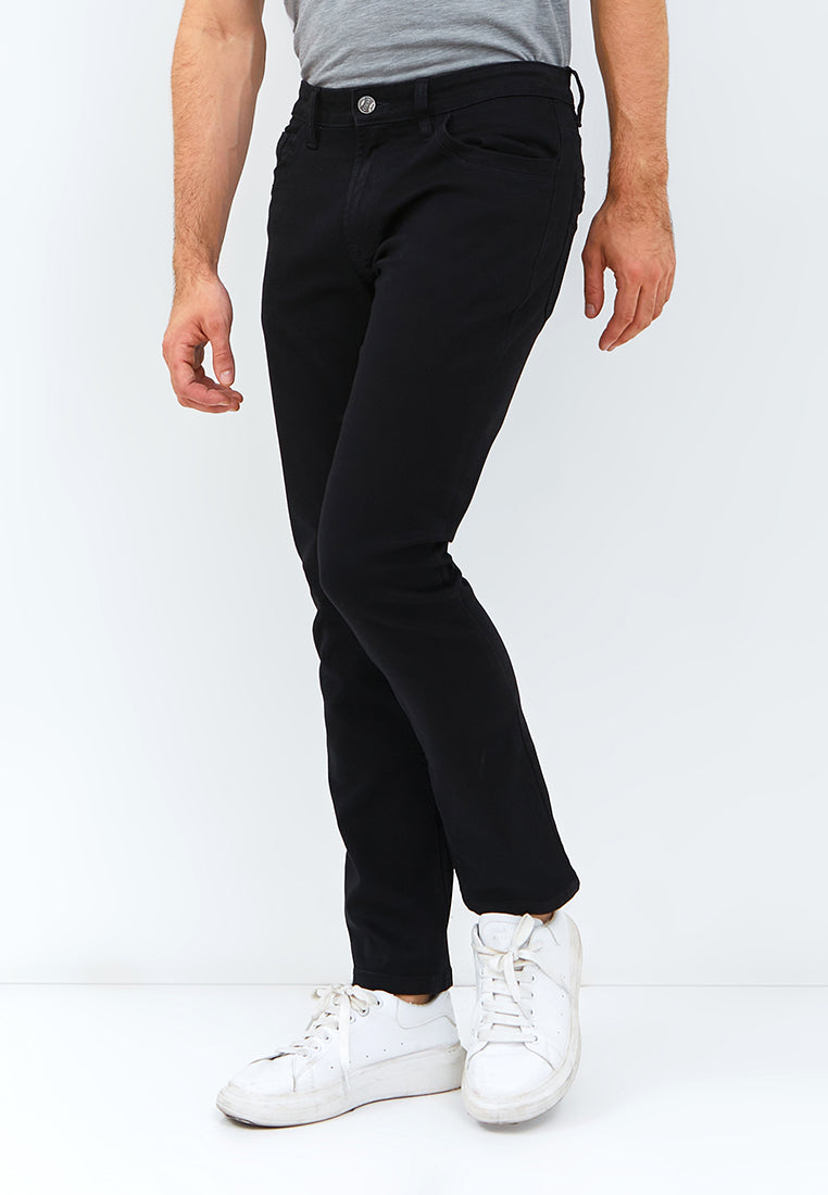 Carvil Jeans Pria HARE - BLACK
