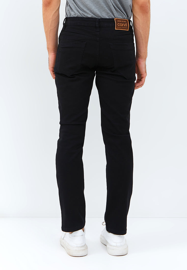 Carvil Jeans Pria HARE - BLACK