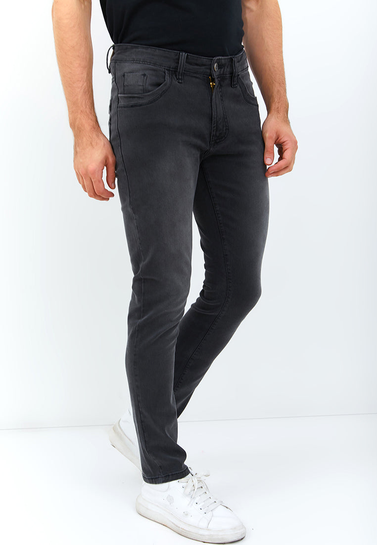 Carvil Jeans Pria HARE - DARK GREY