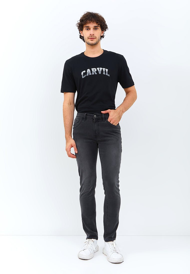 Carvil Jeans Pria HARE - DARK GREY
