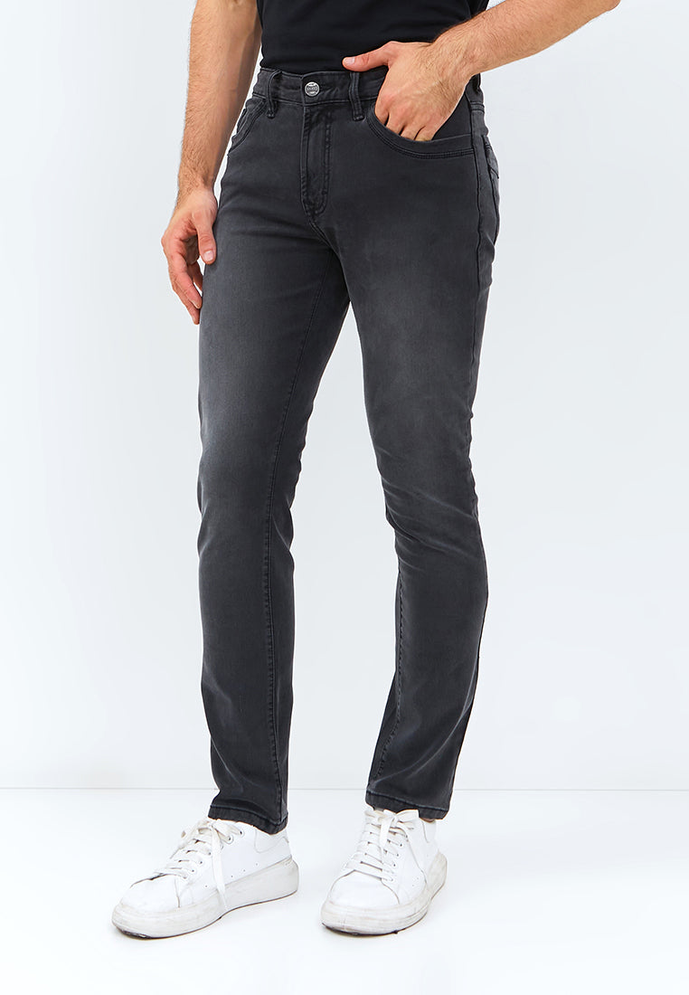 Carvil Jeans Pria HARE - DARK GREY
